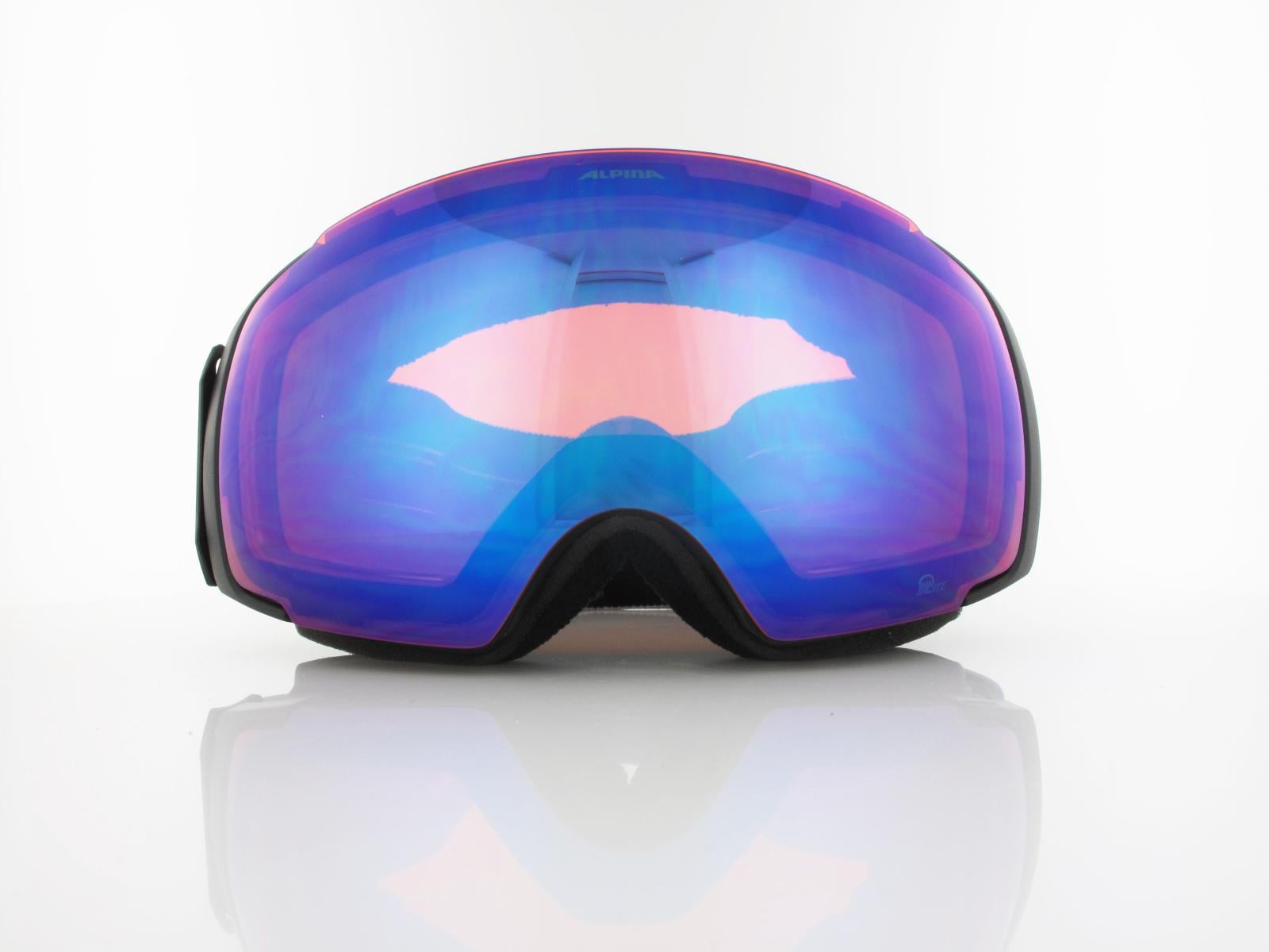 ALPINA | FALERA MAG Q-LITE A7311 882 | black-blue matt / Q-LITE mirror blue