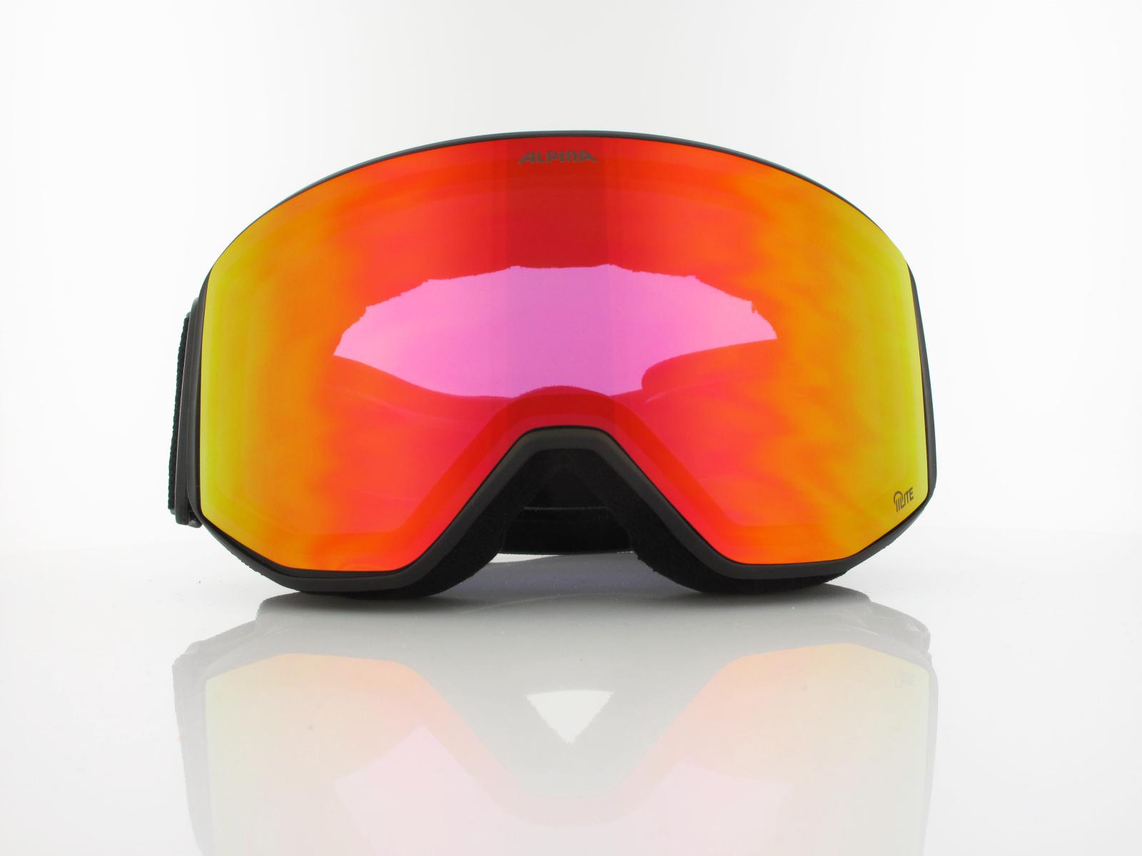 ALPINA | VENET Q-LITE A7314 831 | black matt / Q-LITE mirror red