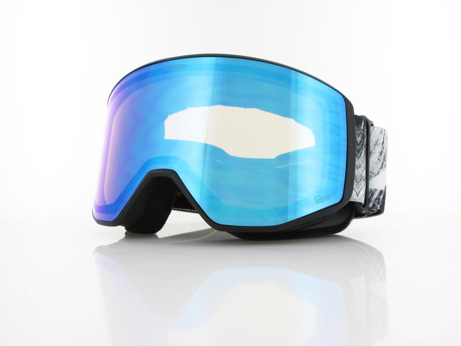 ALPINA | VENET Q-LITE A7314 833 | black matt / Q-LITE mirror blue