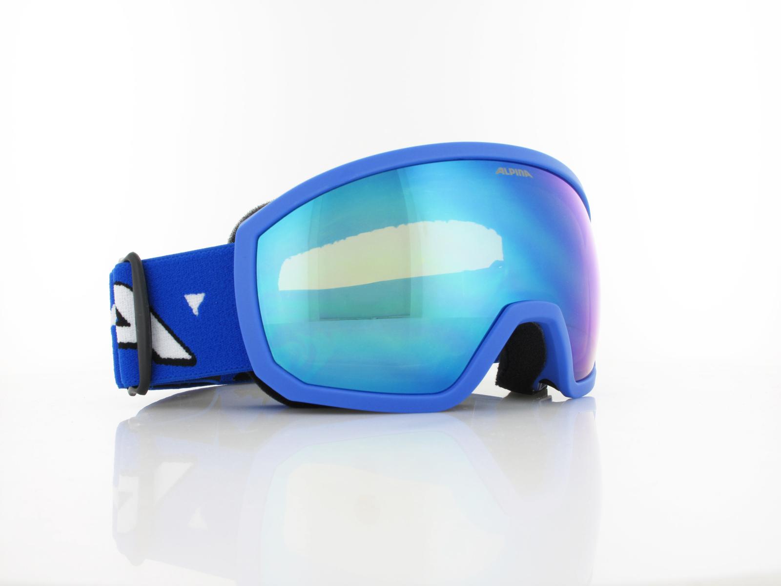 ALPINA | SCARABEO JR. Q-LITE A7315 881 | blue matt / Q-LITE mirror blue