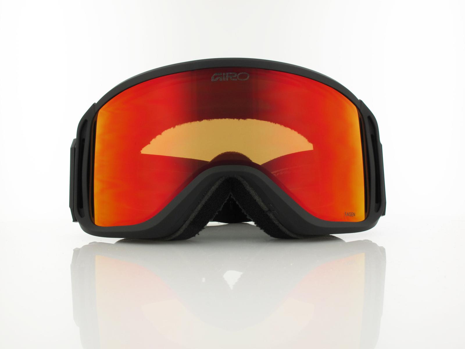 Giro | Sagen 004 | black amber scarlet / ultra black - yellow