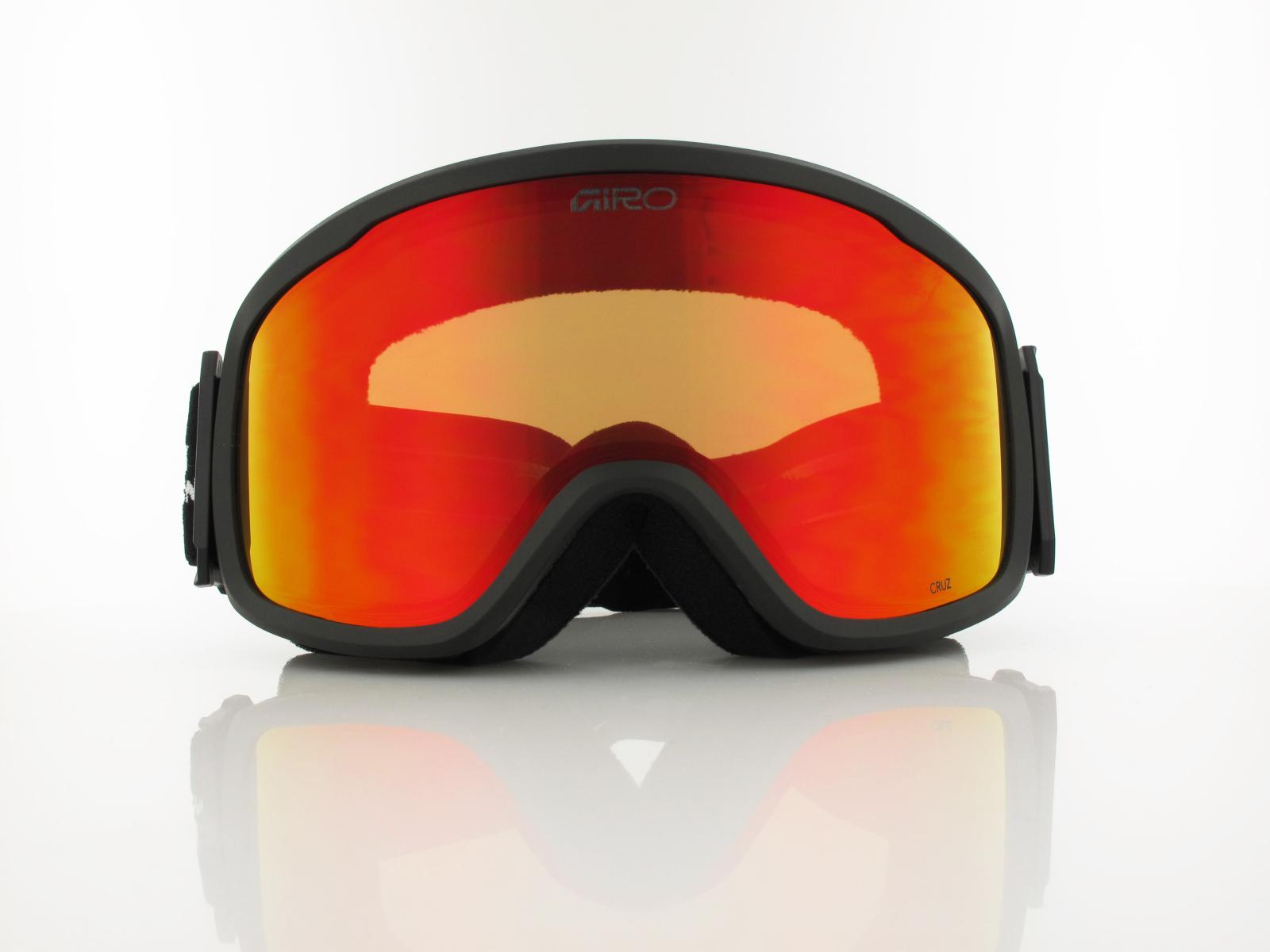 Giro | Cruz 001 | stacked black / amber scarlet