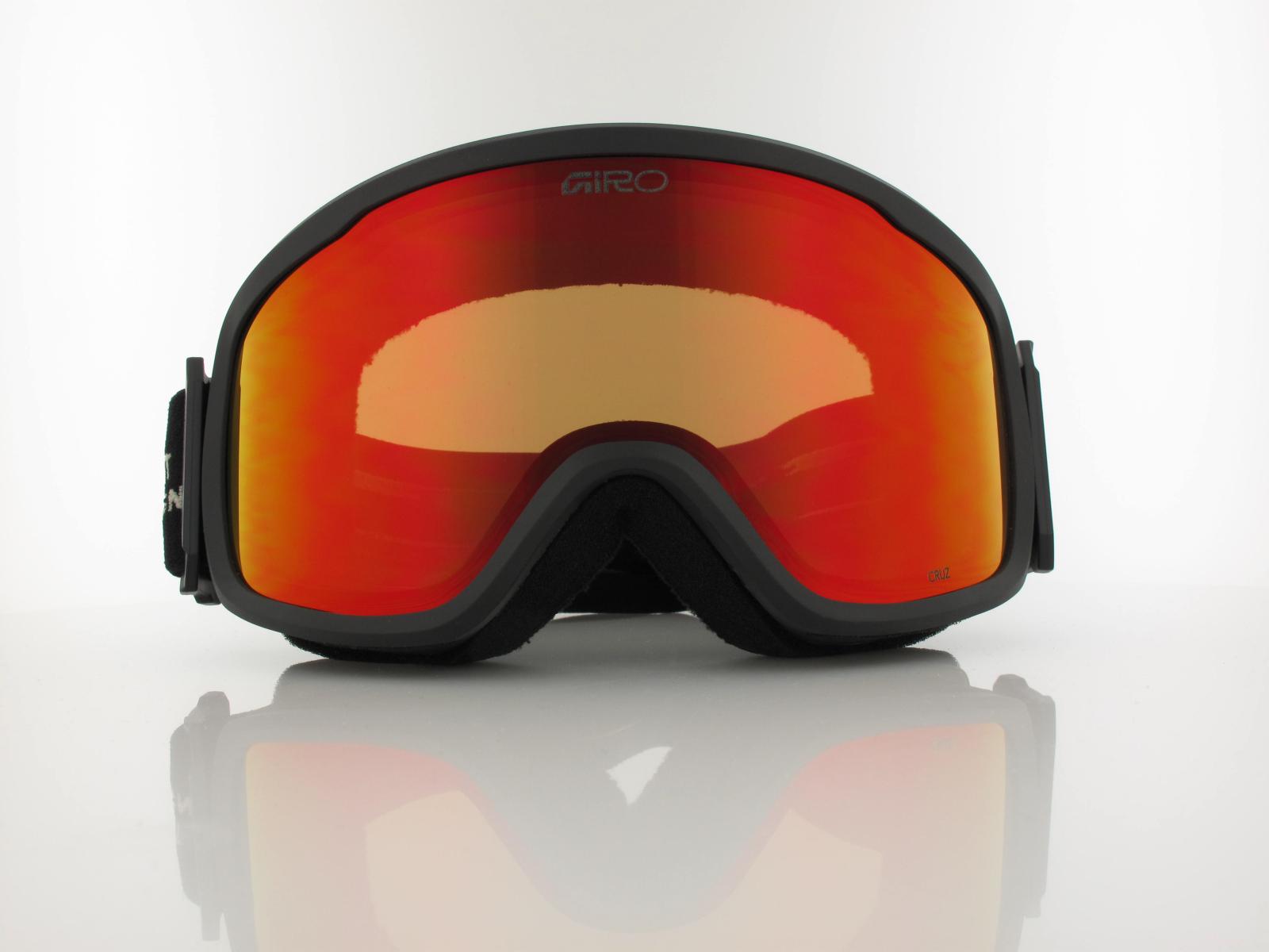 Giro | Cruz 002 | stacked black stone / amber scarlet
