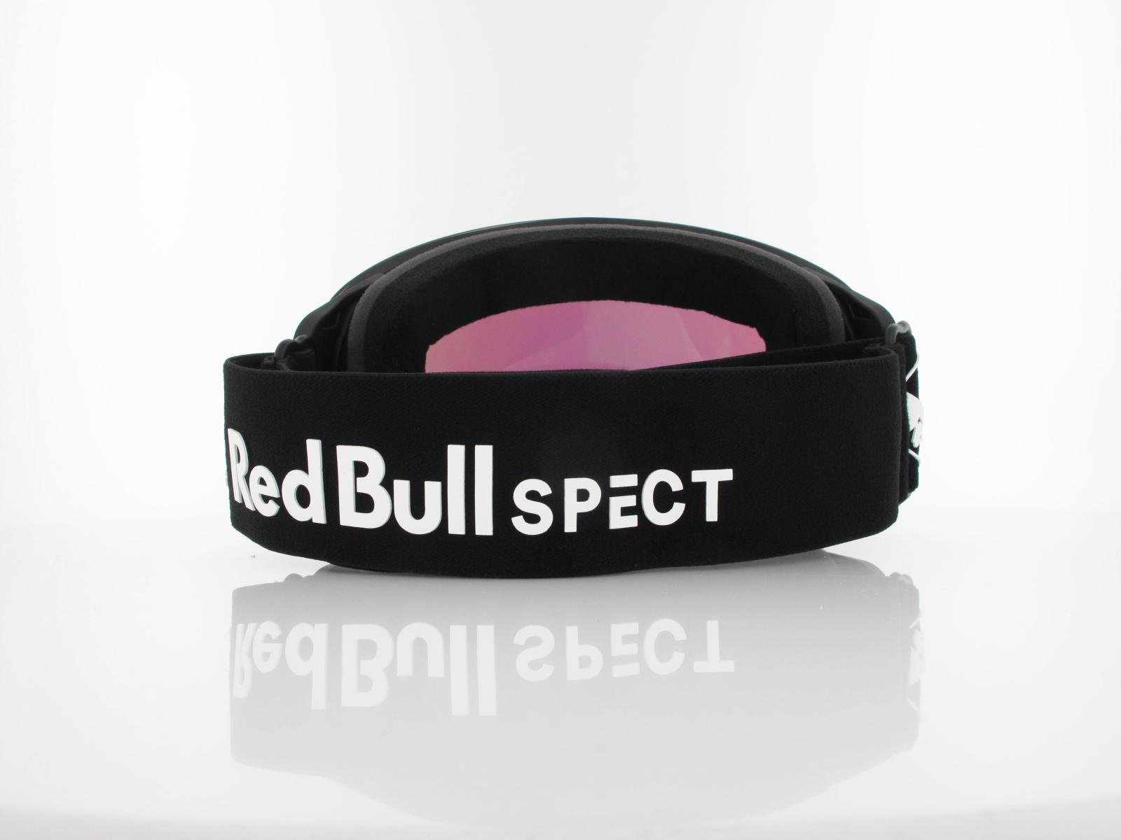 Red Bull SPECT | JON 03GR2 | matt black black strap white logo / smoke green mirror - light pink