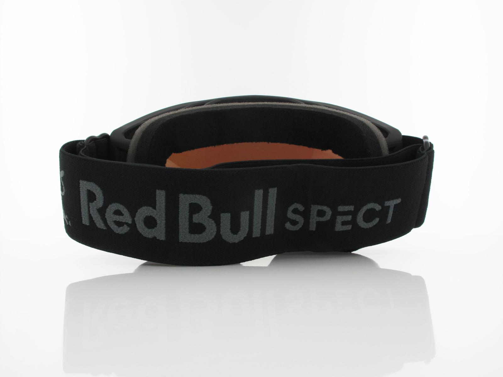 Red Bull SPECT | NEON 01GR3 | matt black black strap grey logo / brown with green mirror