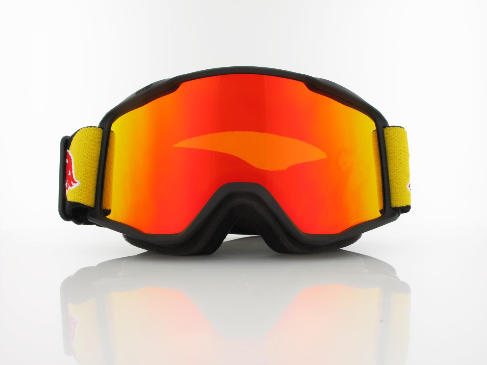 Red Bull SPECT | NEON 02RE2 | matt black black strap colored logo / orange with red mirror