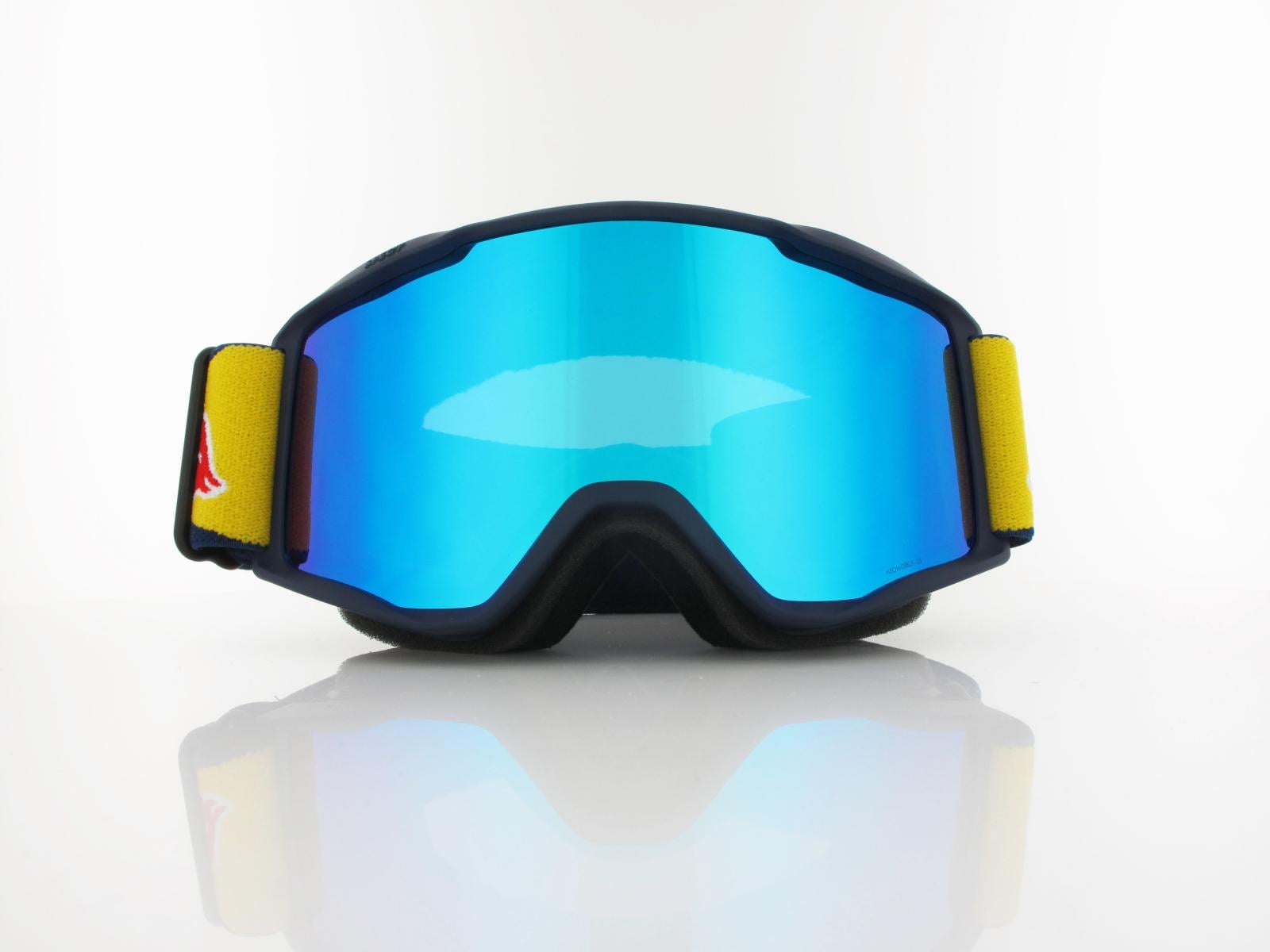 Red Bull SPECT | NEON 03BL3 | matt blue blue strap colored logo / smoke with blue mirror
