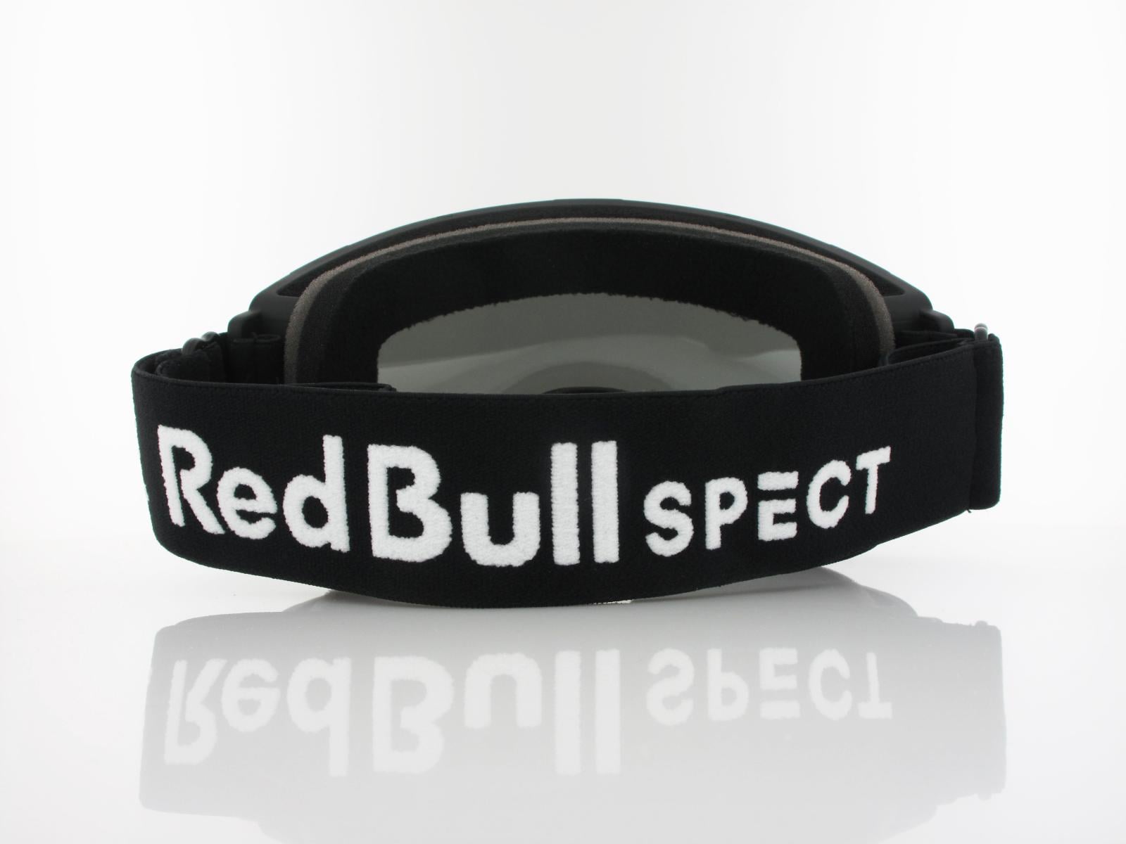 Red Bull SPECT | PARK 22BK3 | matt black black strap white logo / smoke