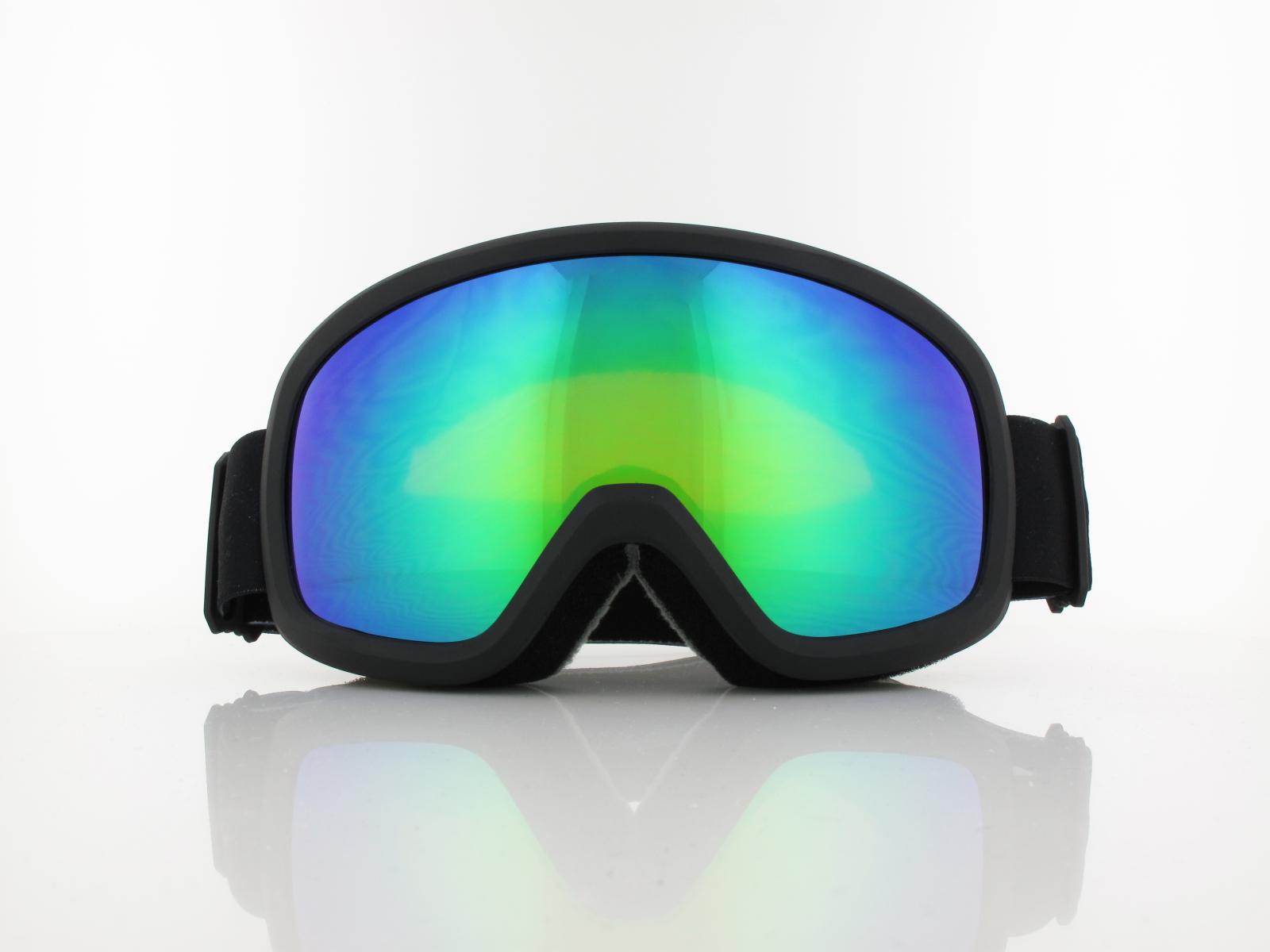 Smith | SNOWDAY JR M00442 0DY99C5 | black / green solx mirror antifog