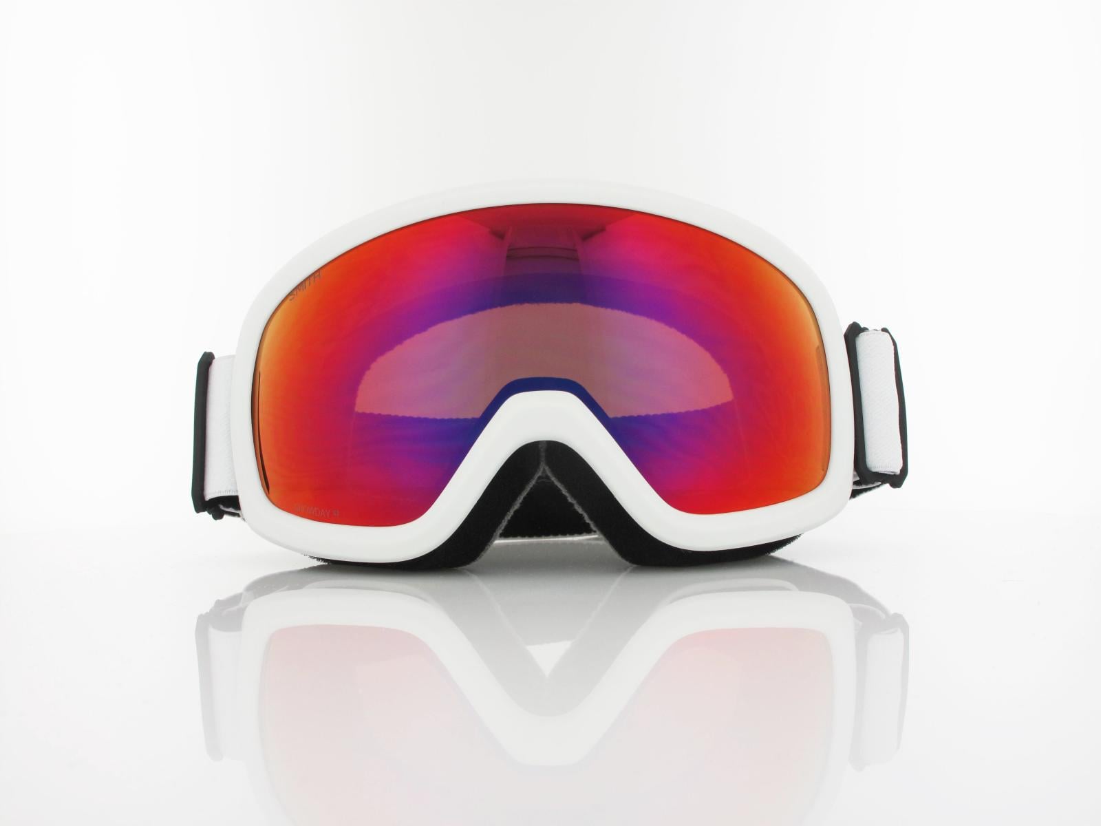 Smith | Snowday M00442 1DG99C1 | white / red sol-x mirror