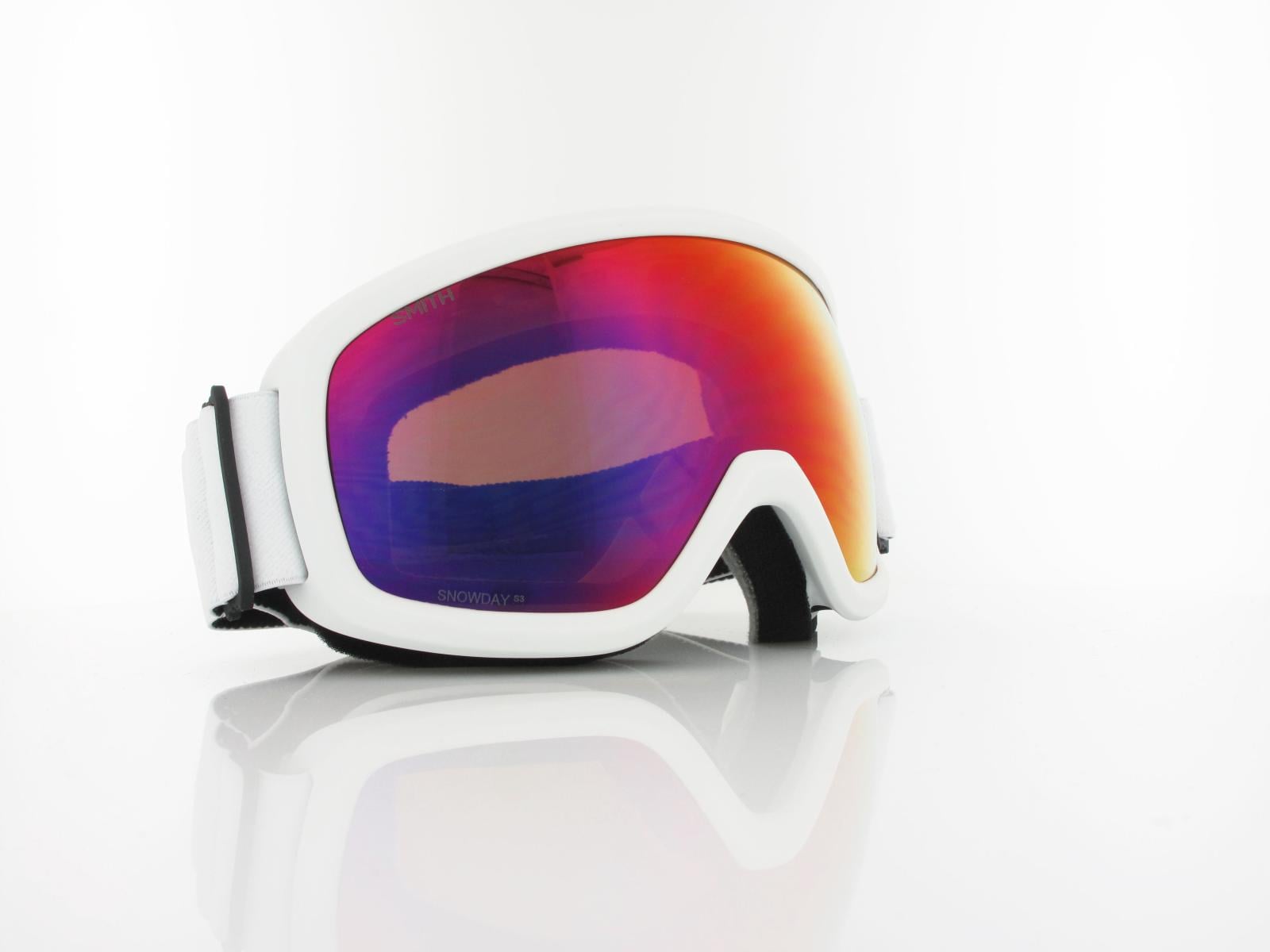 Smith | Snowday M00442 1DG99C1 | white / red sol-x mirror