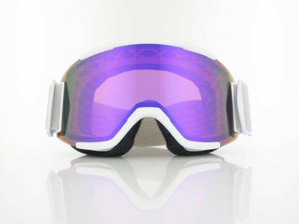 Smith | Squad M00668 33F9941 | white vapor / chromapop everyday violet mirror - clear