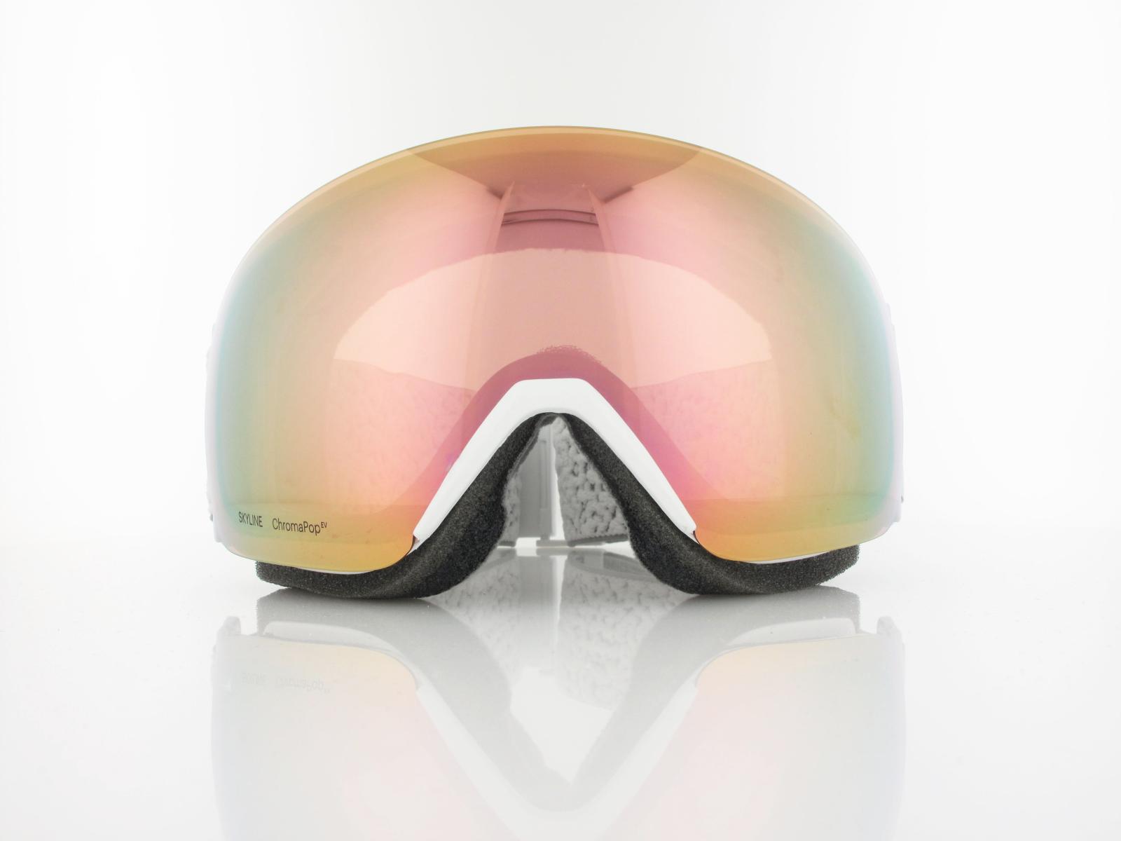 Smith | Skyline M00681 0OR99M5 | white chunky knit / chromapop everyday rose gold mirror