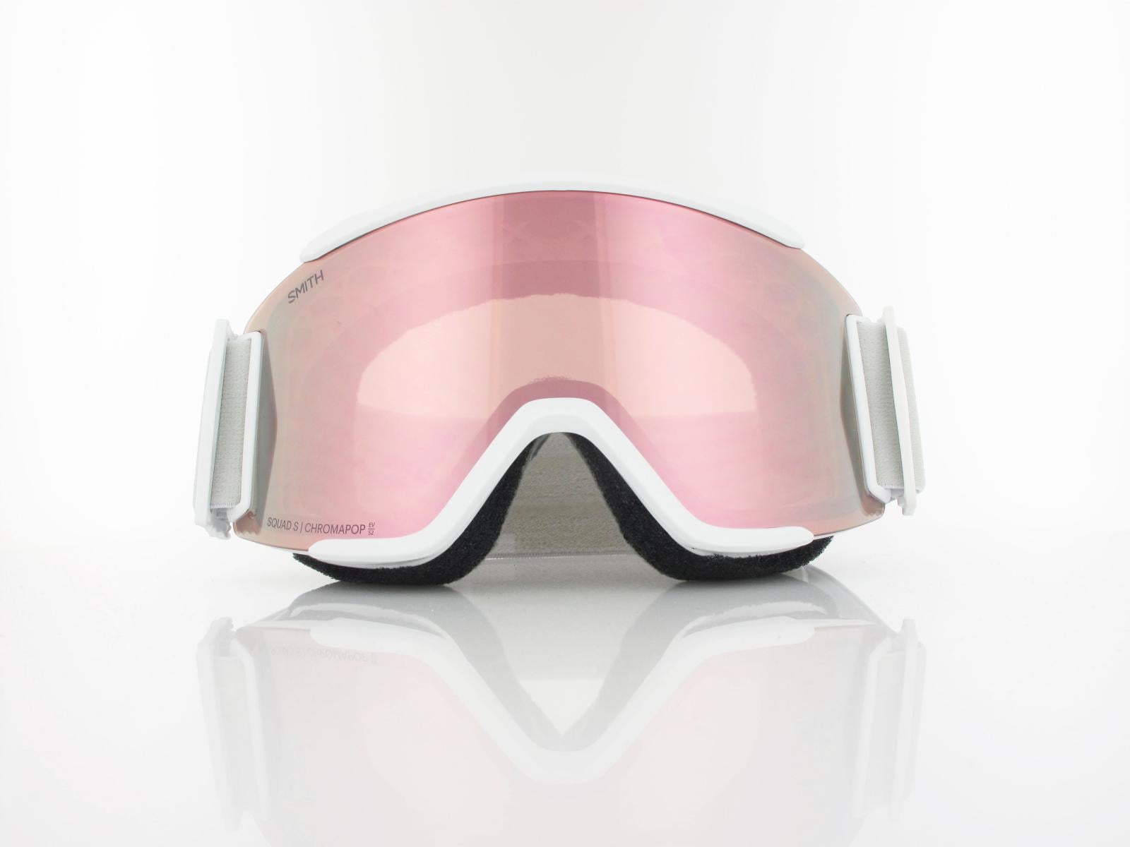 Smith | SQUAD S M00764 33F99M5 | white vapor / chromapop everyday rose gold mirror - clear