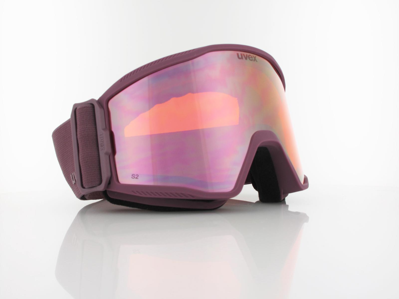UVEX | blast FM S550182 2430 | plum matt / DL mirror purple - clear