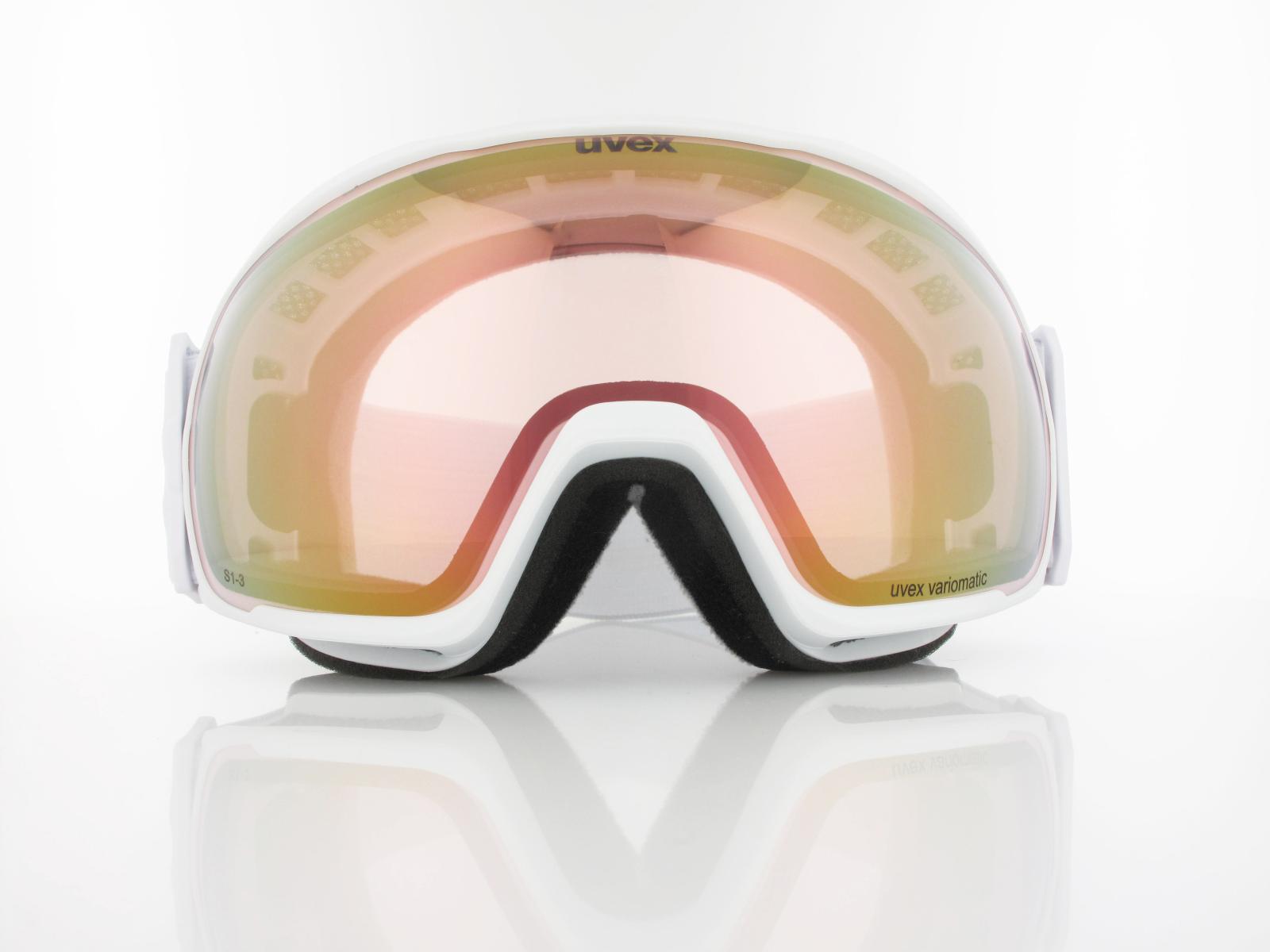 UVEX | victorious V S550189 1130 | white matt / DL vario rose mirror - clear