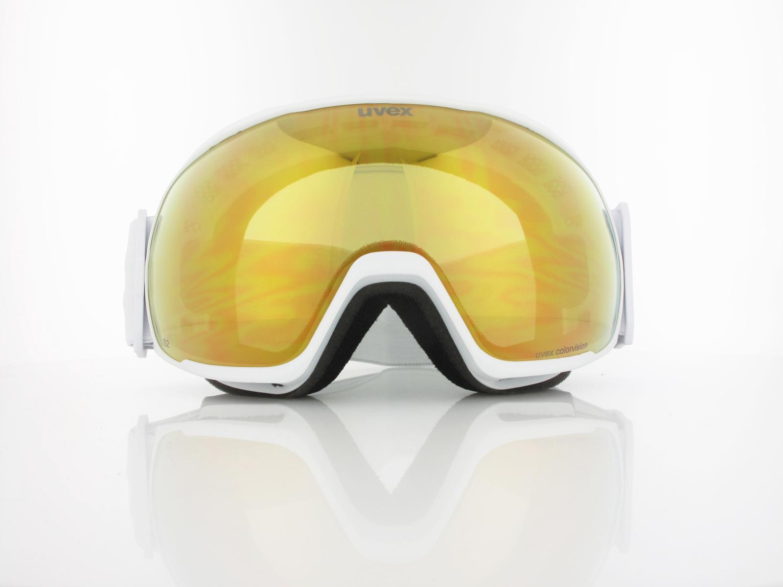 UVEX | victorious CV S550191 1530 | white matt / SL mirror gold - green