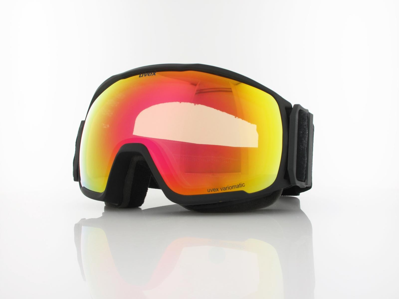 UVEX | victorious S V S550195 2230 | black matt / DL vario rainbow mirror - clear