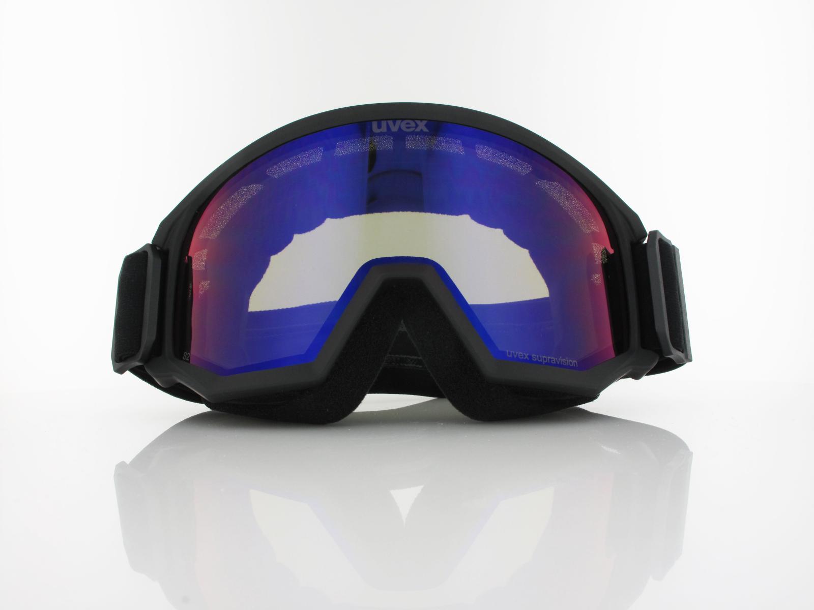 UVEX | athletic FM S550520 2150 | black matt / DL mirror ruby - clear