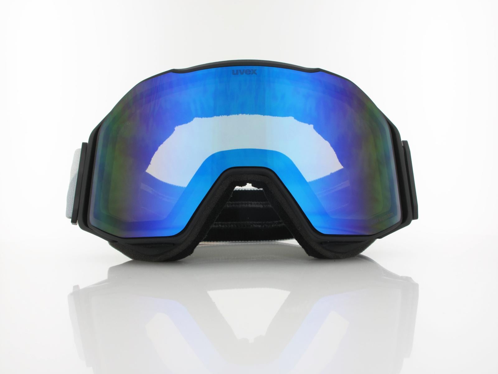 UVEX | gravity FM S550541 2350 | black matt / DL mirror blue - green