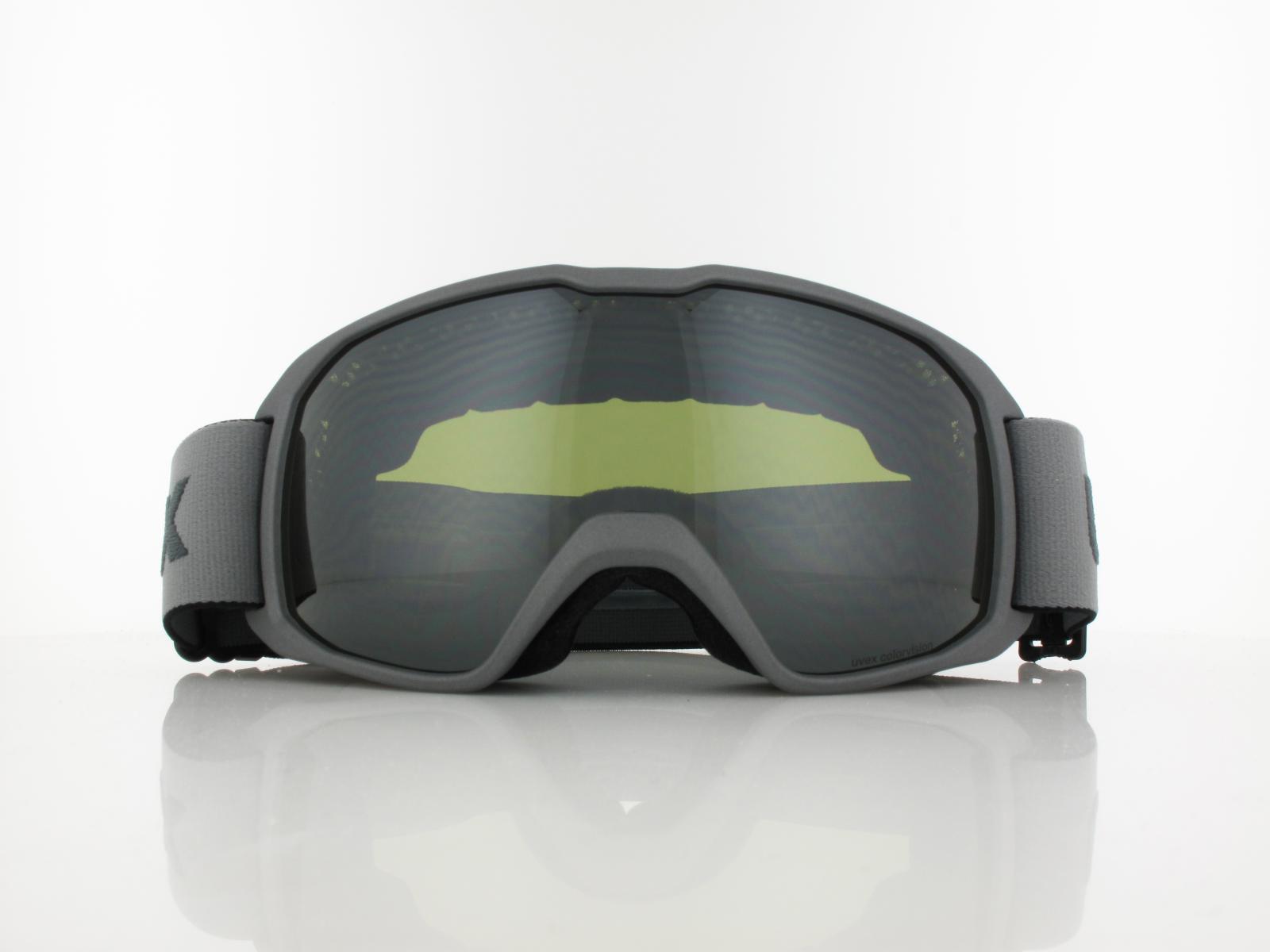 UVEX | xcitd CV S550642 5030 | rhino matt / mirror silver cv green