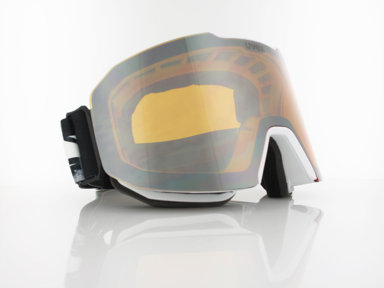 UVEX | evidnt ATTRACT FM S550670 1131 | white matt / DL mirror silver - yellow