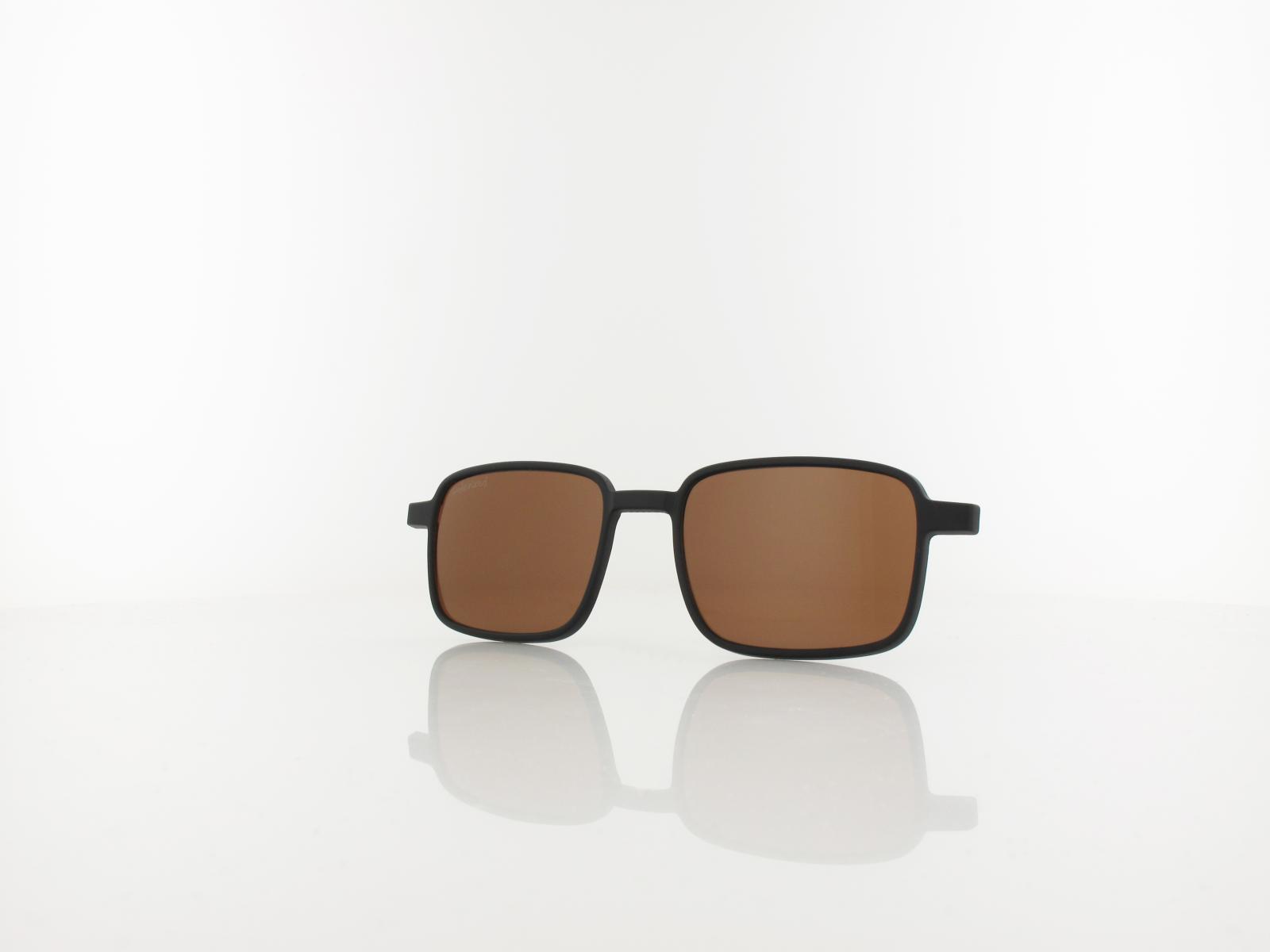 Brilando | CLIP MC93 3 | black / brown polarized