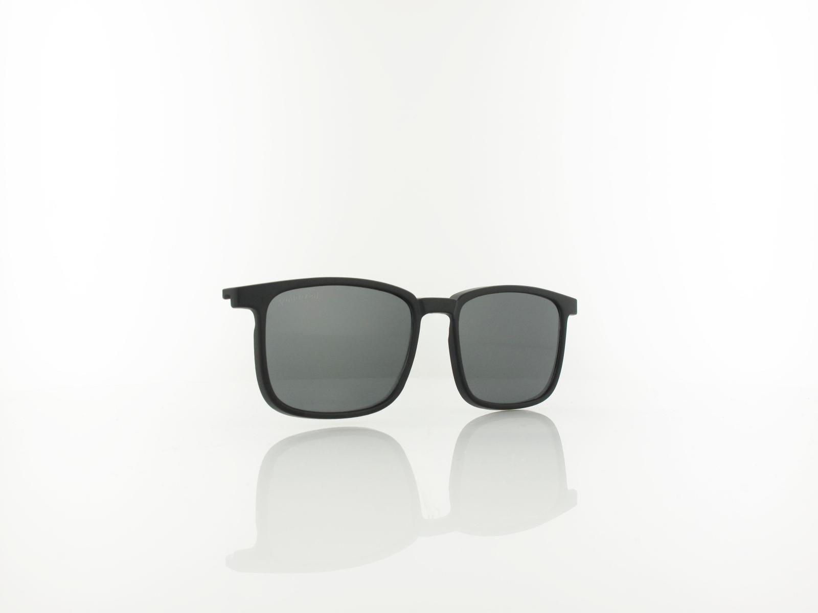 Brilando | CLIP MC96-1 | matt black / smoke polarized