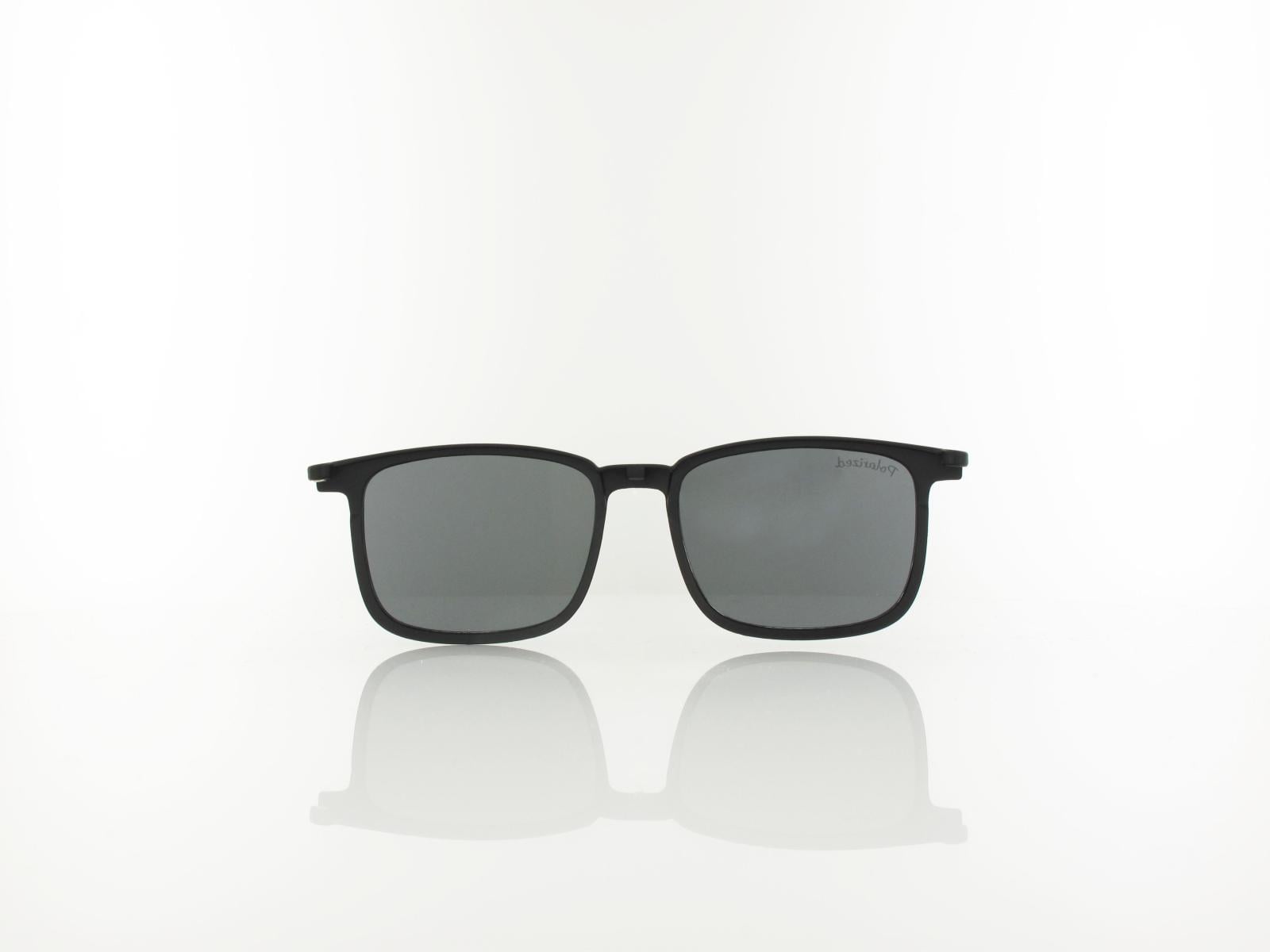 Brilando | CLIP MC96-1 | matt black / smoke polarized