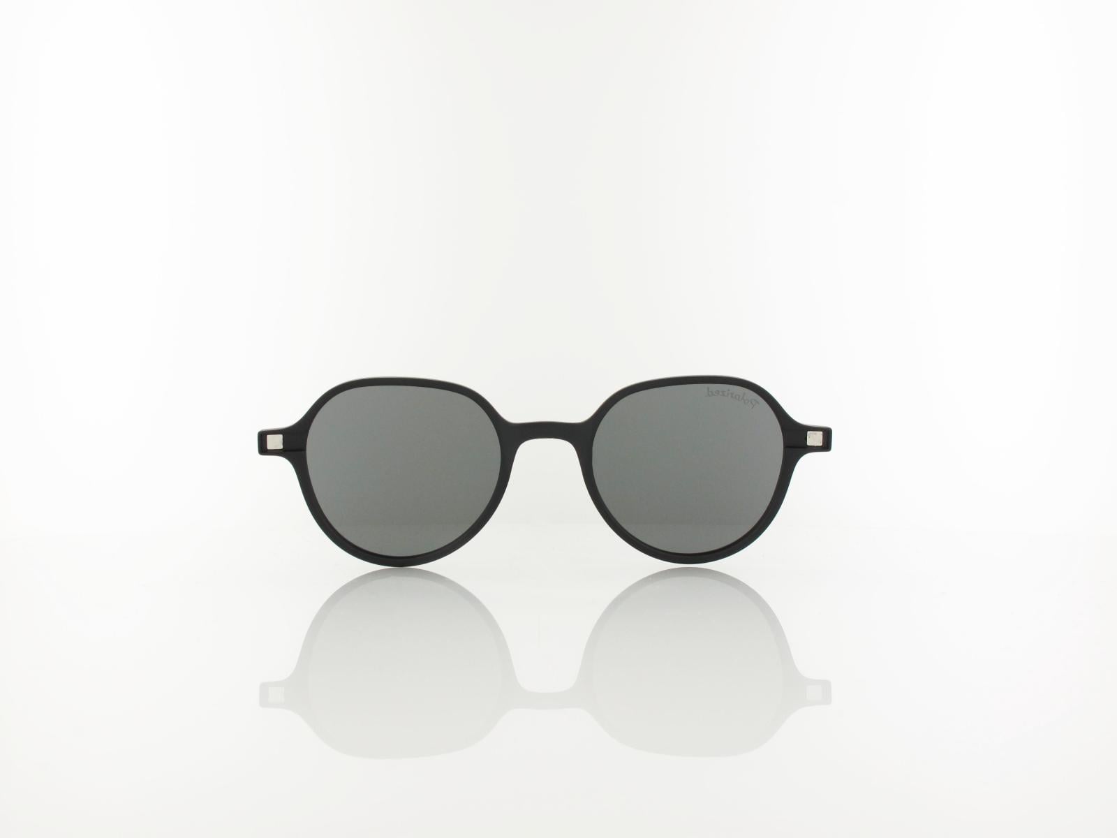 Brilando | CLIP MC99-1 | matt black /  smoke polarized