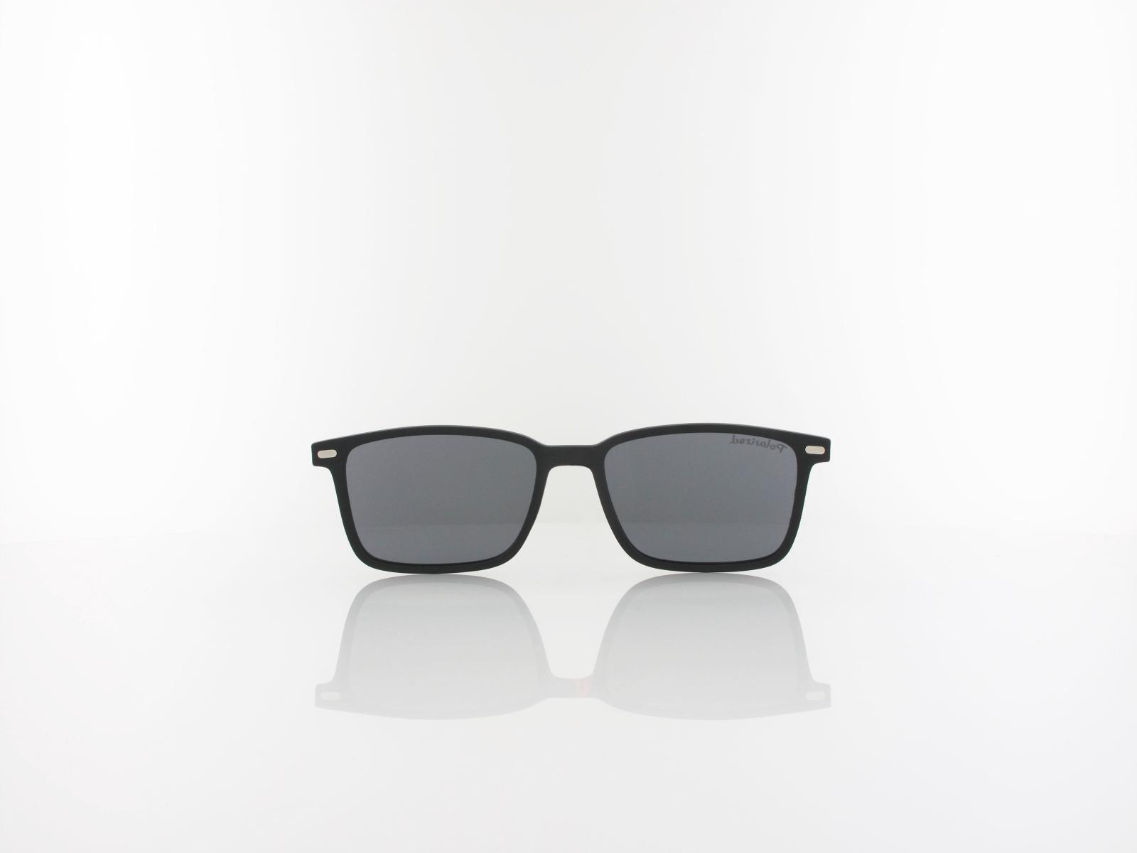 Brilando | CLIP M-TRC298-1 | matt black / smoke polarized