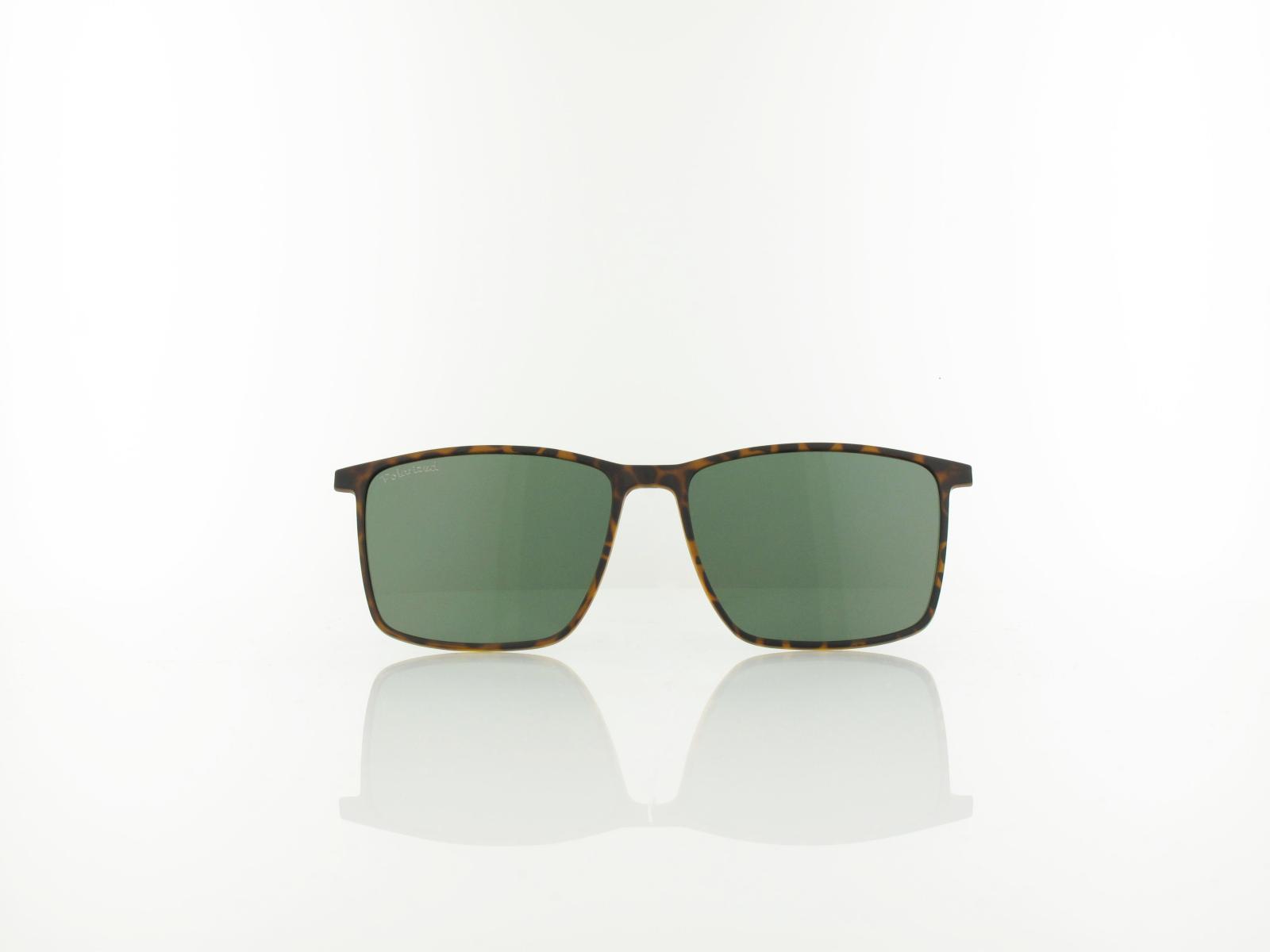 Brilando | CLIP TRC-196A-1 | havana / green polarized