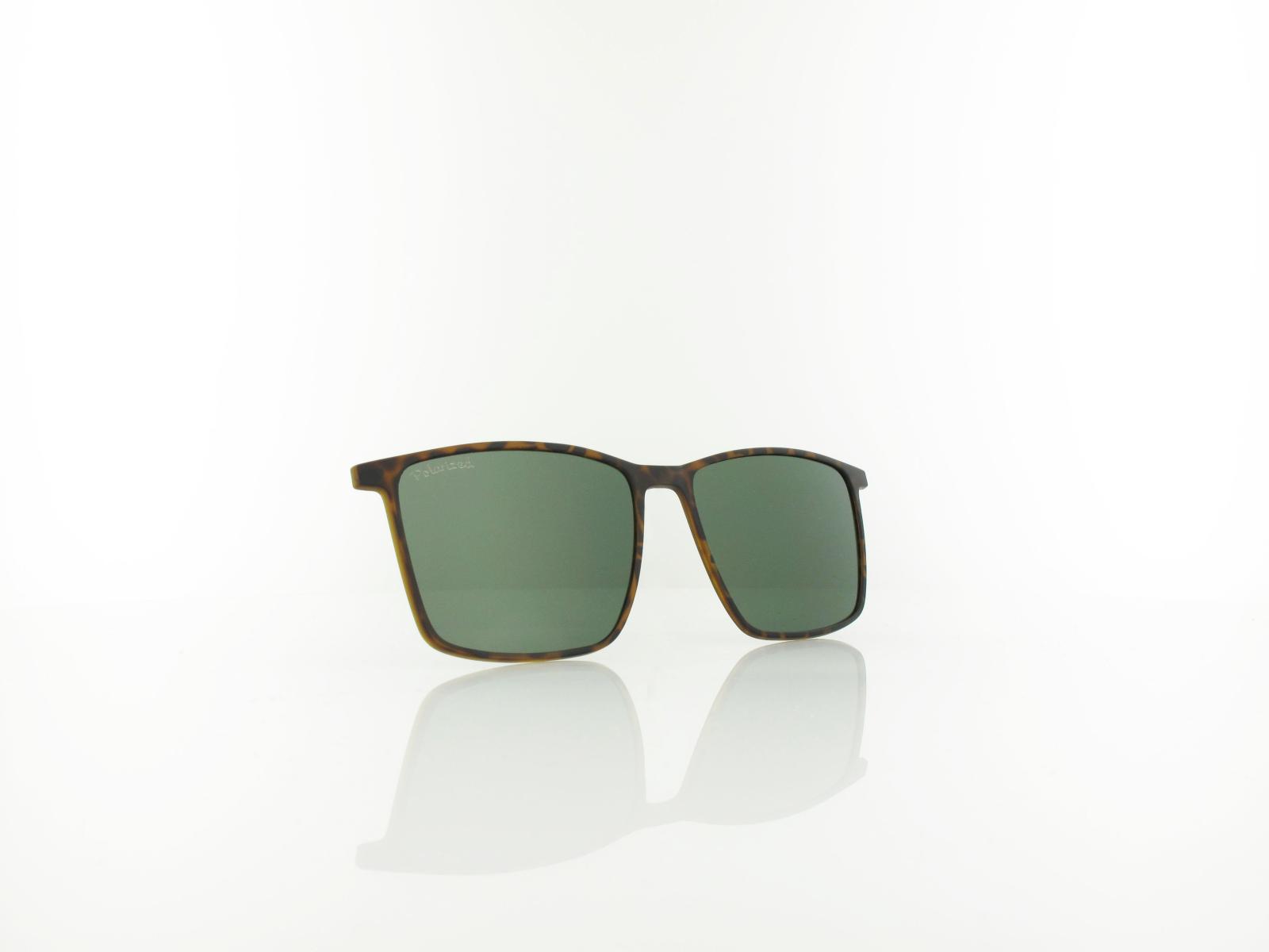Brilando | CLIP TRC-196A-1 | havana / green polarized