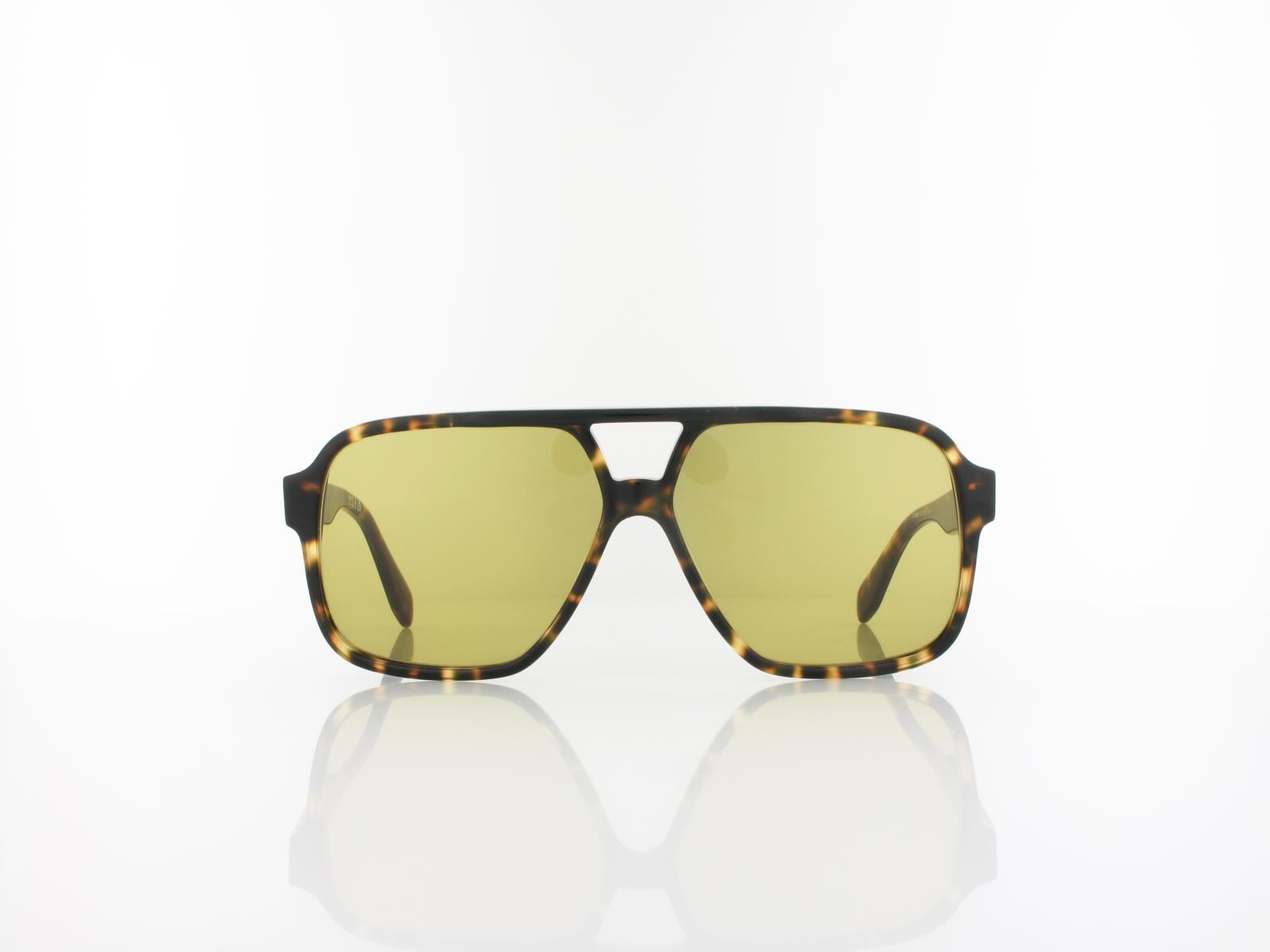 Adidas | OR0066 52Q 59 | dark havana / green mirror