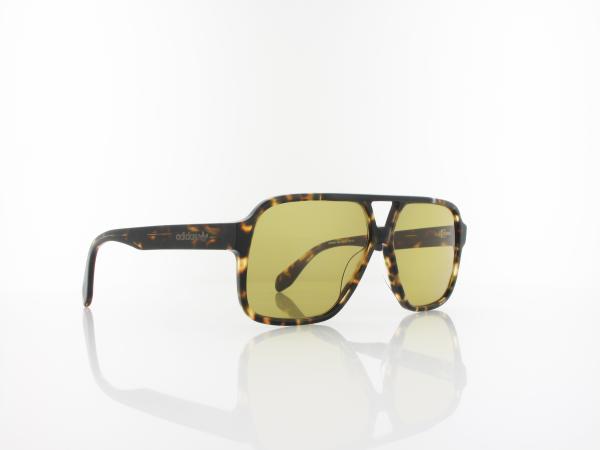Adidas | OR0066 52Q 59 | dark havana / green mirror