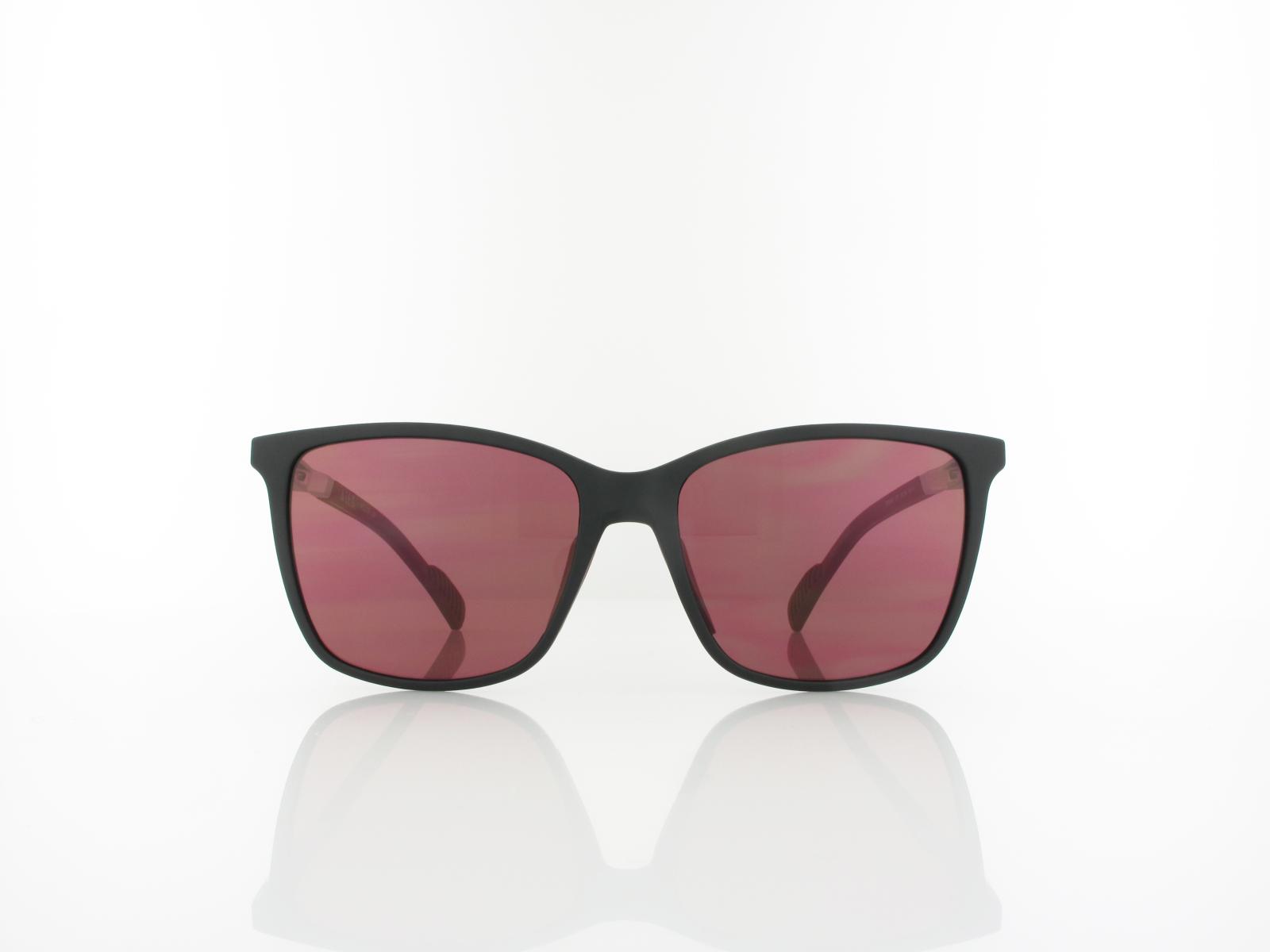 Adidas | SP0059 02S 58 | matte black / bordeaux