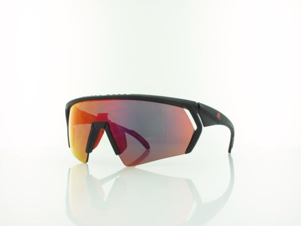 Adidas | SP0063 02U 132 | matte black / bordeaux mirror