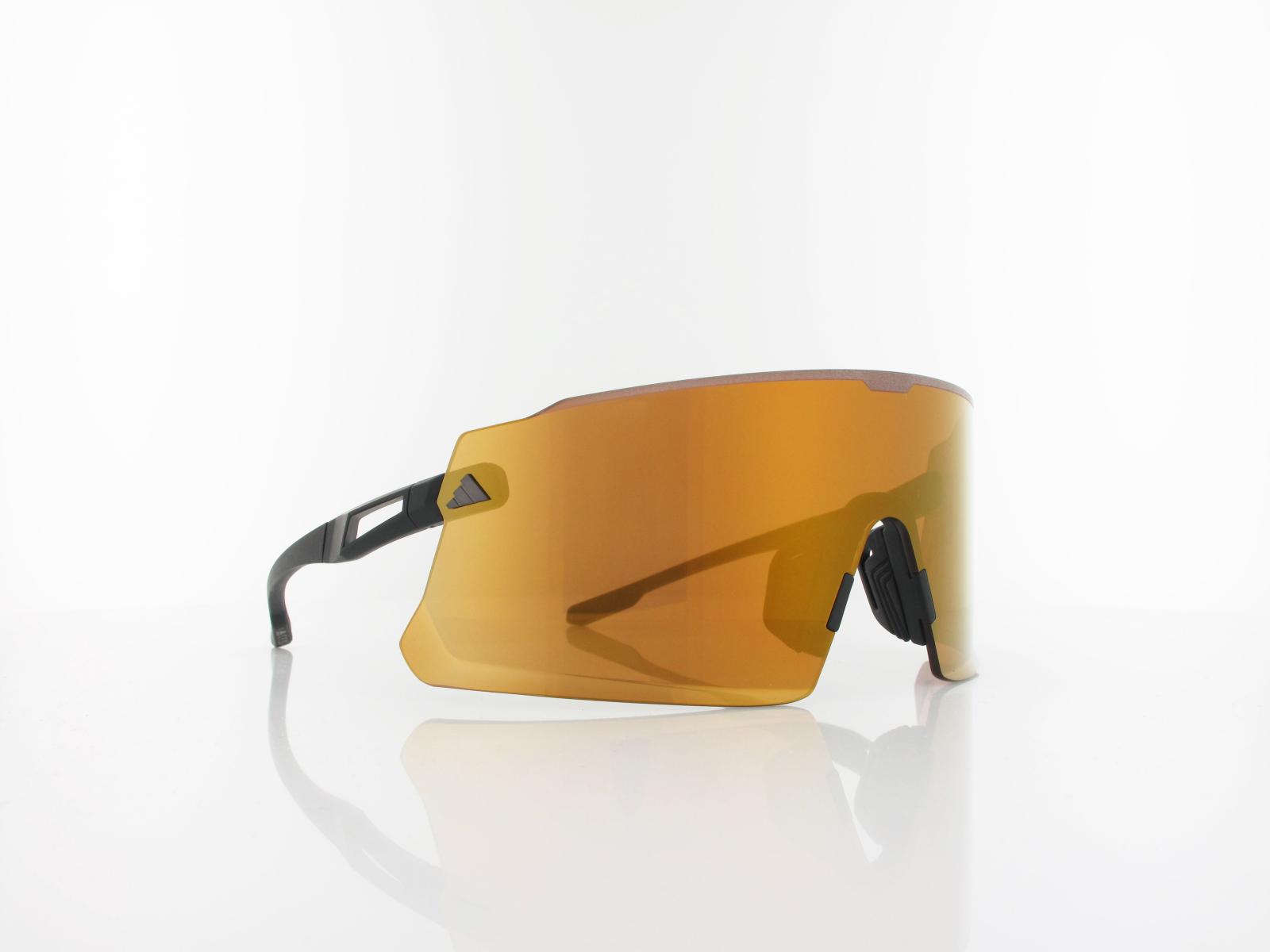 Adidas Sport | SP0100 02G 148 | matte black / brown mirror