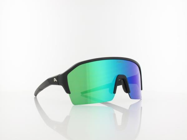 ALPINA | Ram HR Q-Lite A8675 032 140 | black matt / green mirror