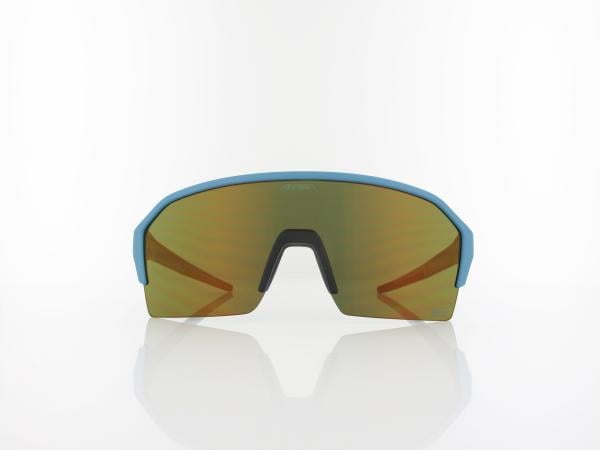 ALPINA | Ram HR Q-LITE A8675 082 140 | smoke-blue matt / gold mirror
