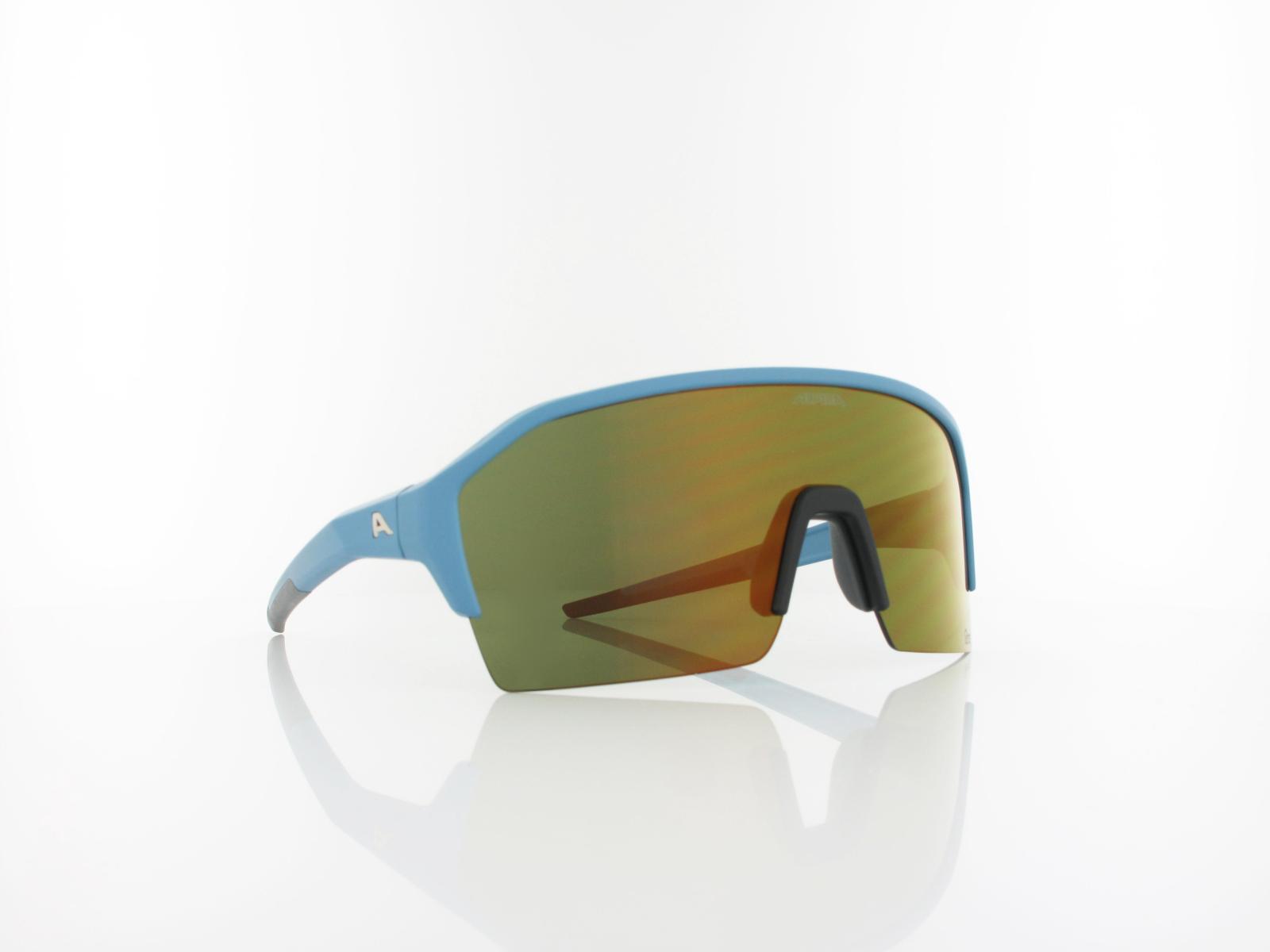 ALPINA | Ram HR Q-LITE A8675 082 140 | smoke-blue matt / gold mirror