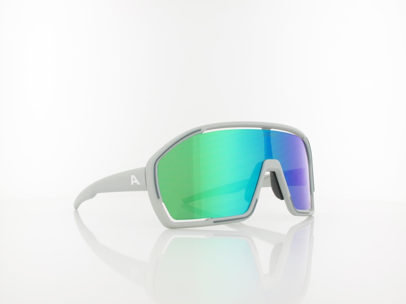 ALPINA | Bonfire Q-Lite A8686 022 135 | smoke-grey matt / green mirror