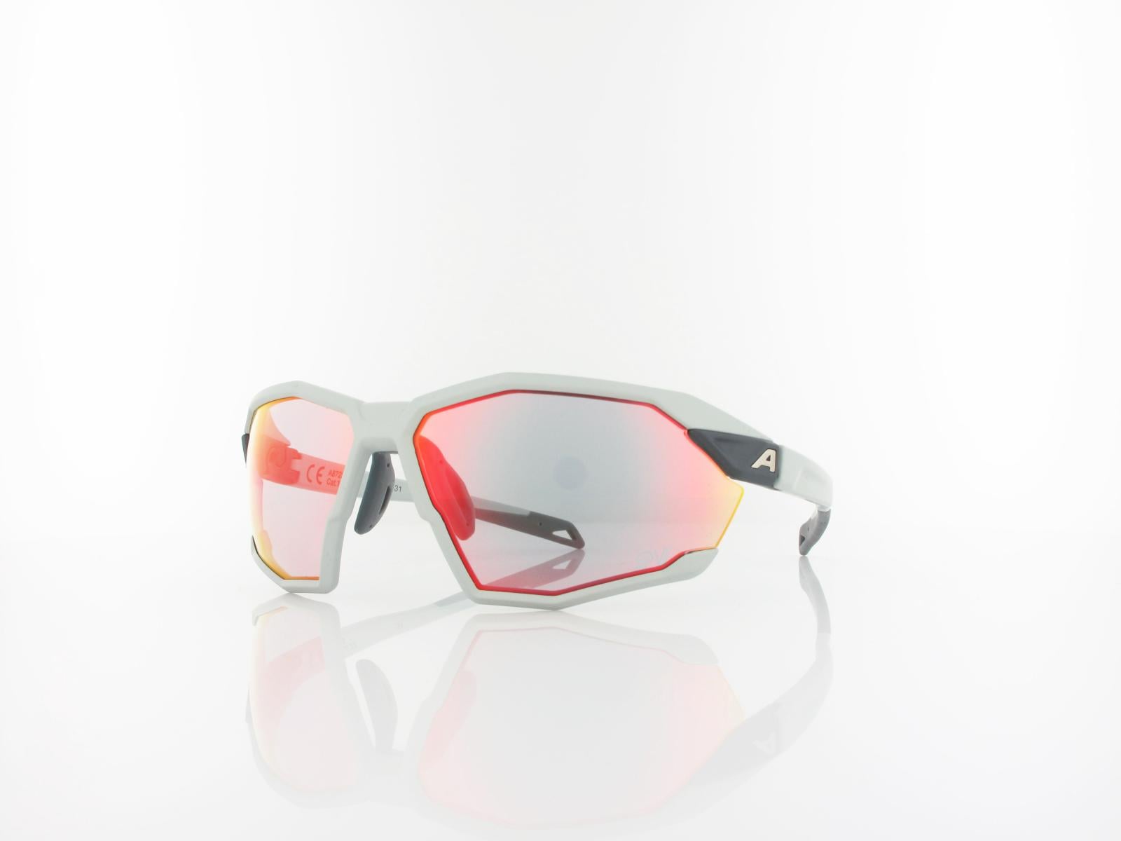 ALPINA | Twist Six QV A8723 522 70 | smoke-grey matt / rainbow mirror