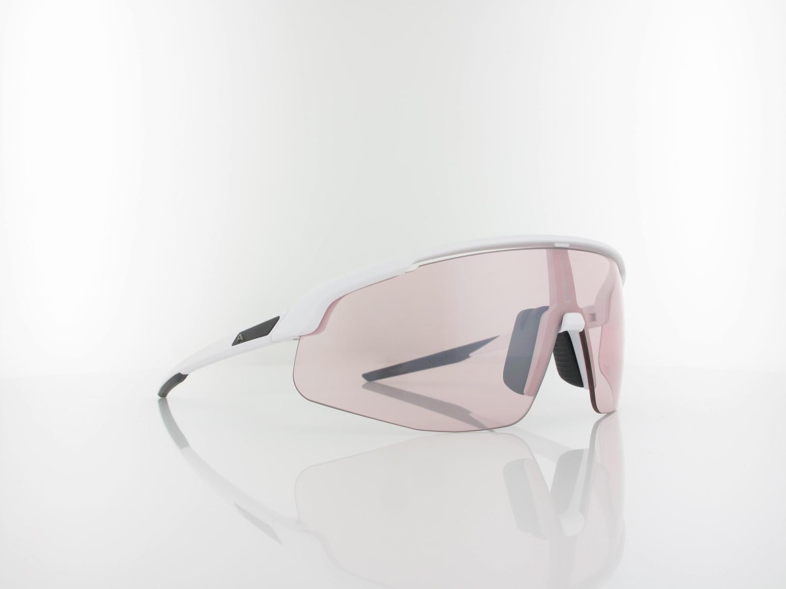 ALPINA | Turbo Pro Q-LITE A8749 011 145 | white matt / Q-LITE pink mirror