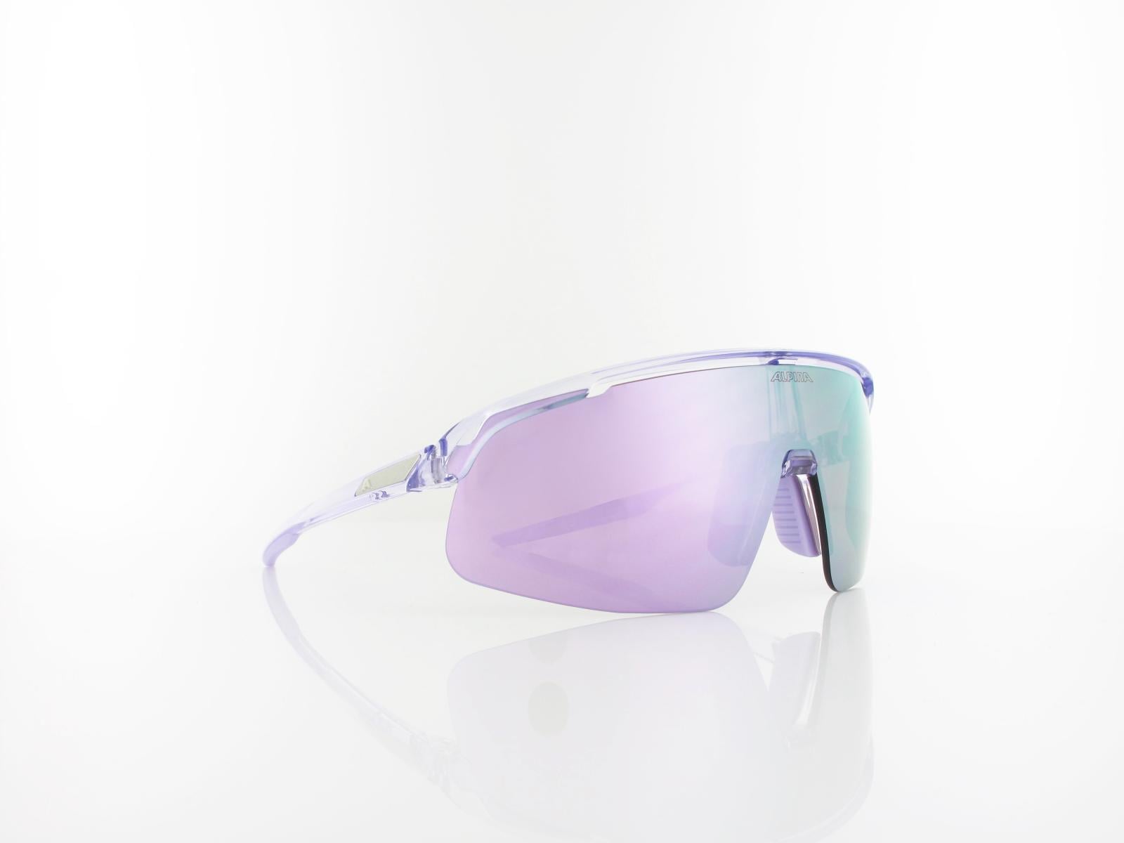ALPINA | Turbo Pro S Q-LITE A8752 055 135 | lilac-transparent gloss / Q-LITE purple mirror