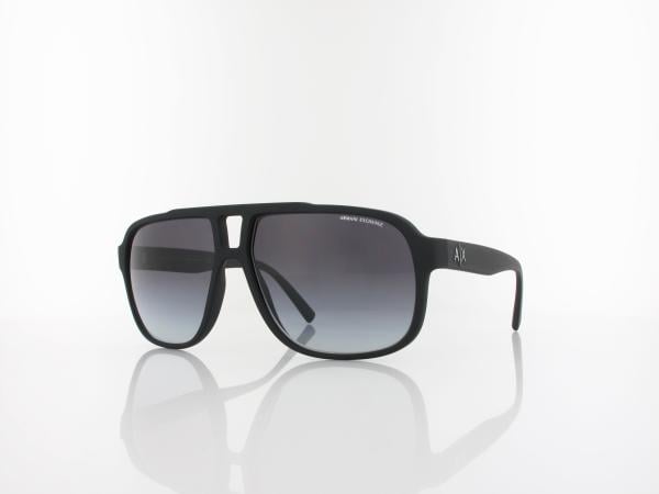 Armani Exchange | AX4104S 80788G 61 | matte black / gradient grey