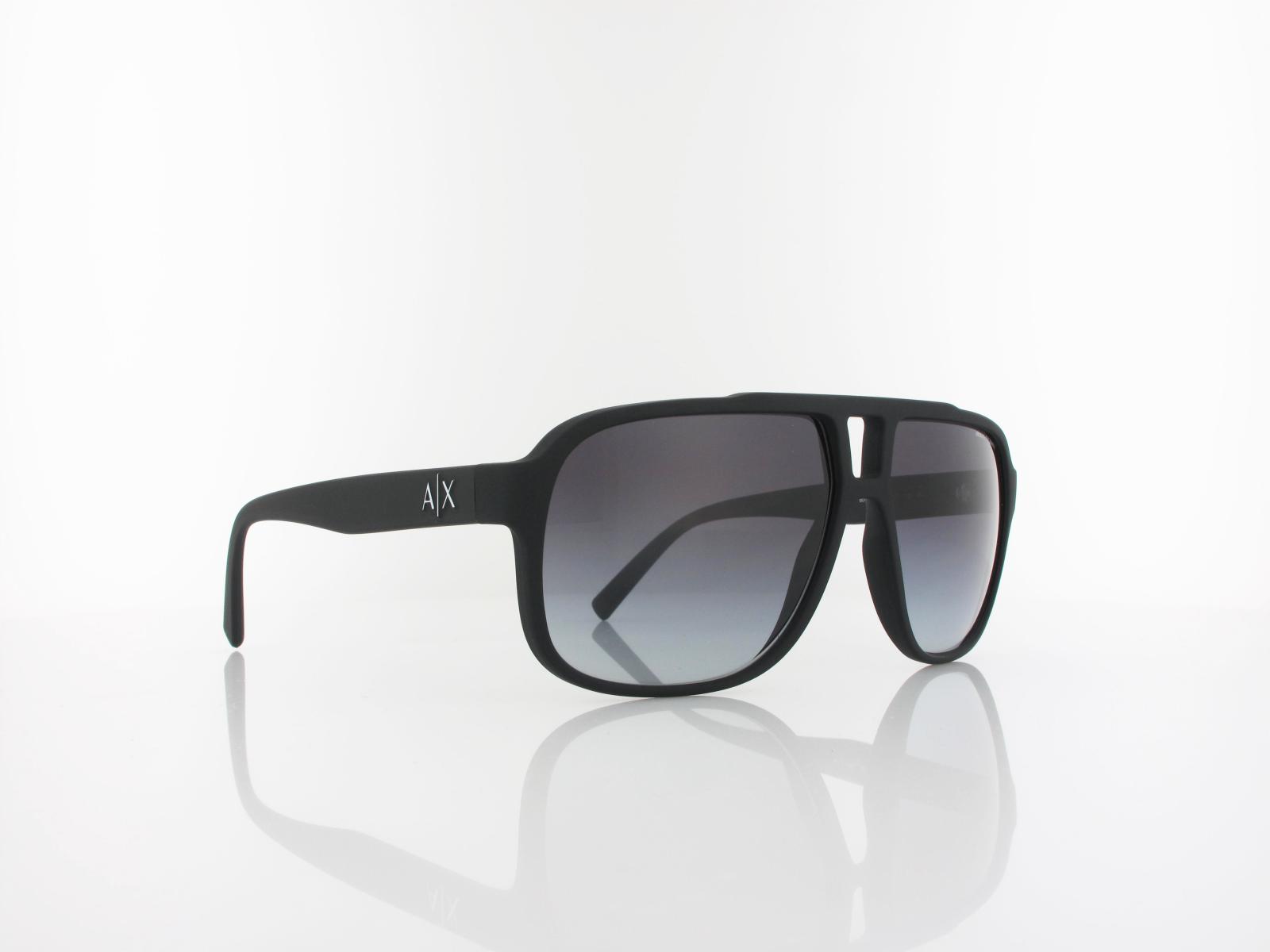 Armani Exchange | AX4104S 80788G 61 | matte black / gradient grey