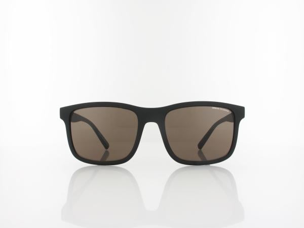 Armani Exchange | AX4145S 807873 57 | matte black / dark brown