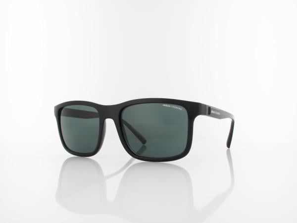 Armani Exchange | AX4145S 815887 57 | shiny black / dark grey