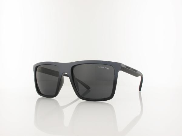 Armani Exchange | AX4162S 838887 57 | matte grey gradient black / dark grey